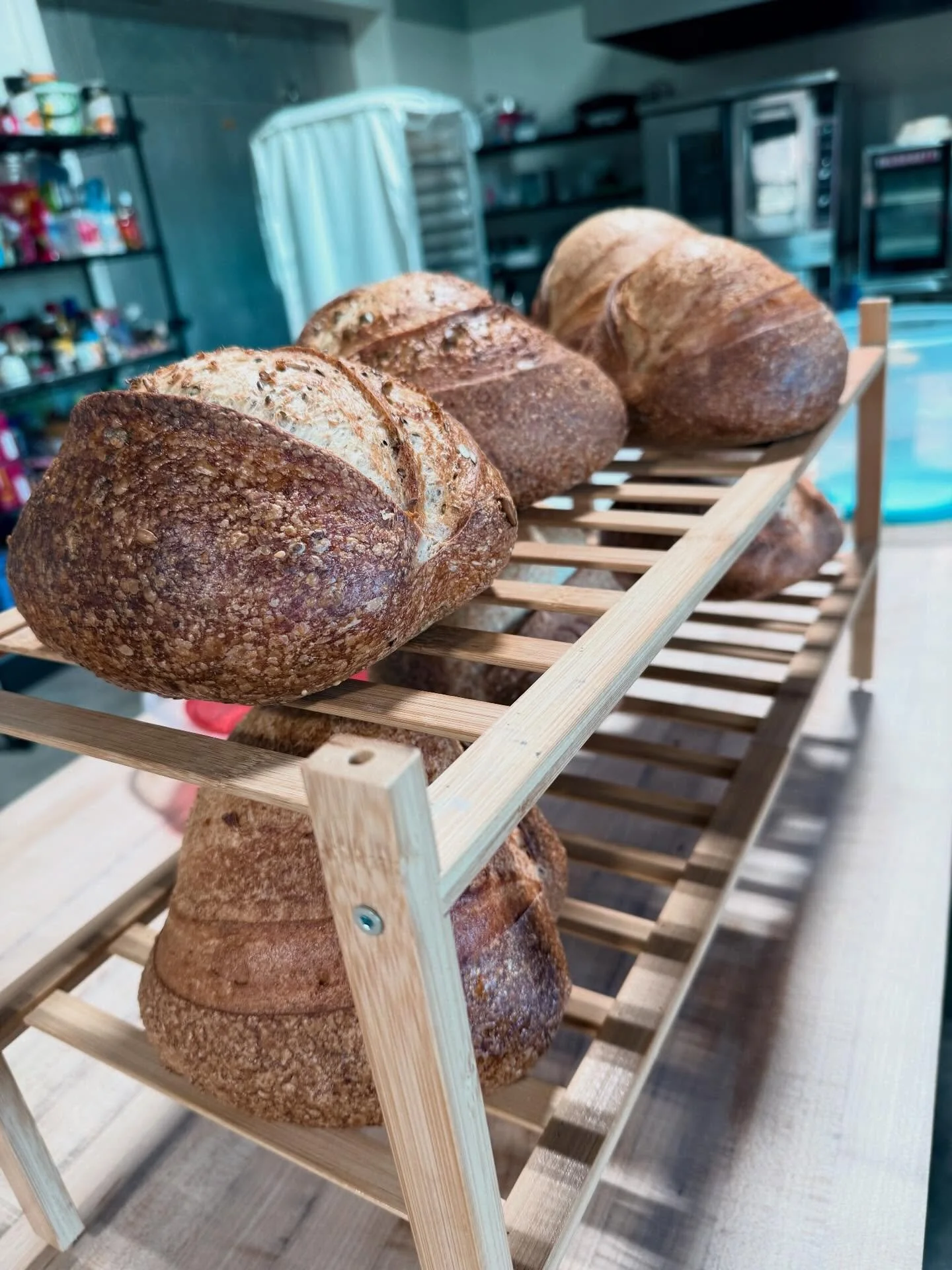 Beautiful bake this morning. As we start the new year let&rsquo;s talk about the benefits of sourdough bread. Fermentation breaks down complex carbohydrates and gluten and thus supports healthy digestion. Fermentation reduces phytic acid which Improv