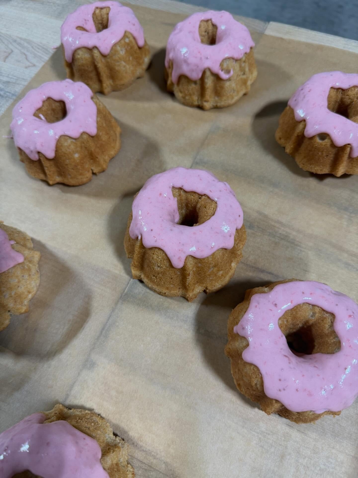 Introducing the Strawberry Dreams Bundt cake.  Available today at @apothiccompany. #buildingsilveroakfarm #farmerbaker #livingthedream #locallybakedhappiness @pgcountyva @visitpetersburgva