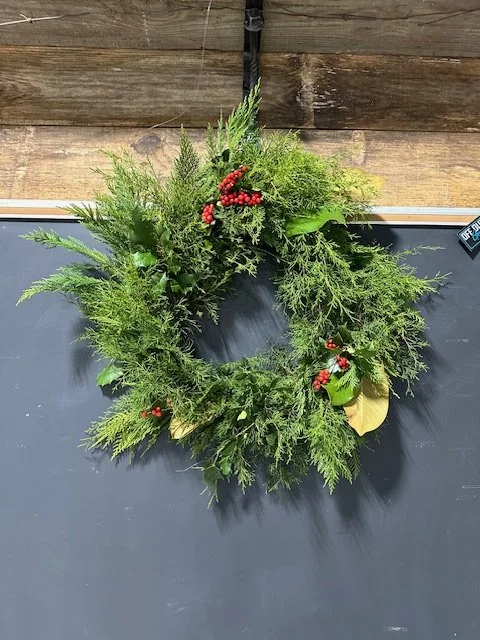 Holiday Wreath Workshop | Friday | December 4, 2026 | 6-8PM