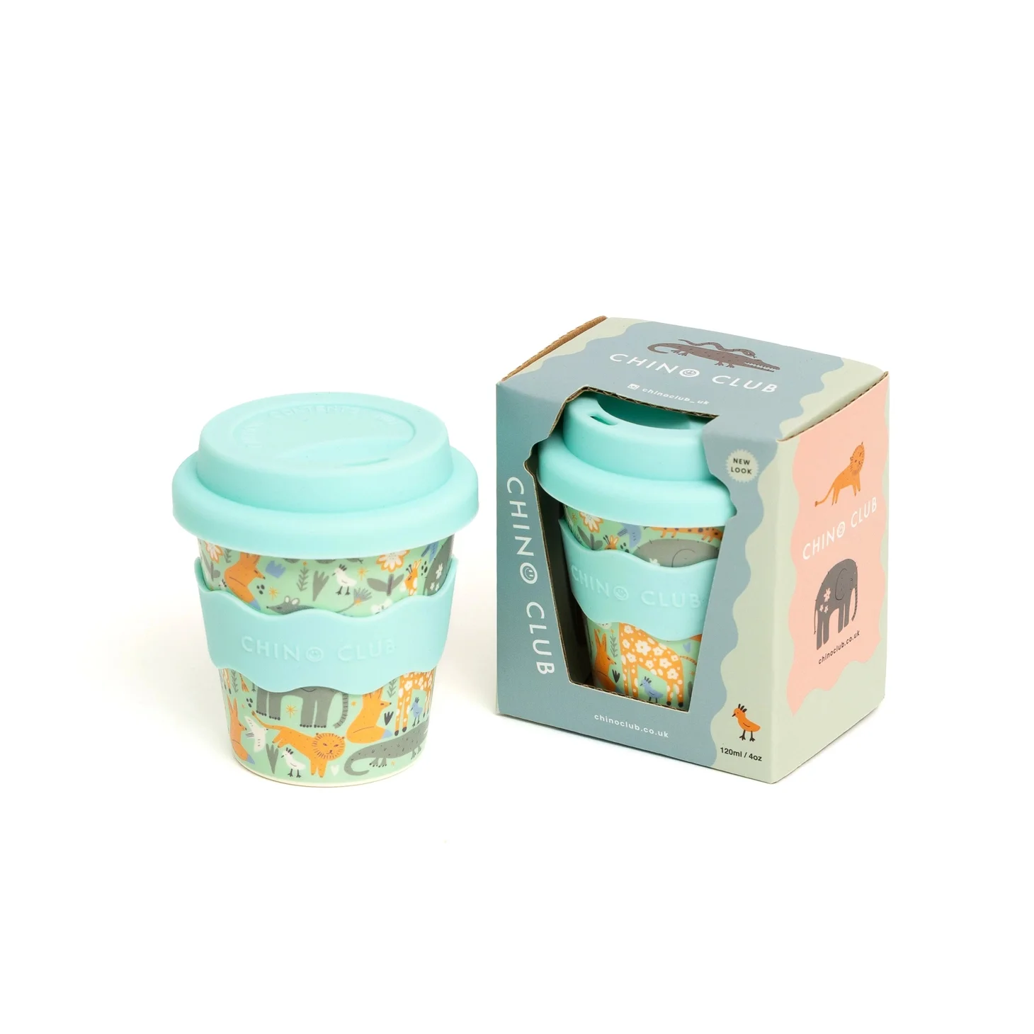 Wild Animal Babychino Cup 4oz