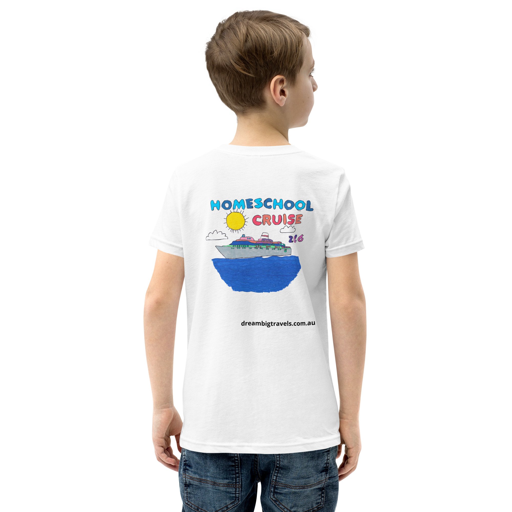 Homeschool Cruise 2026 - Youth Short Sleeve T-Shirt
