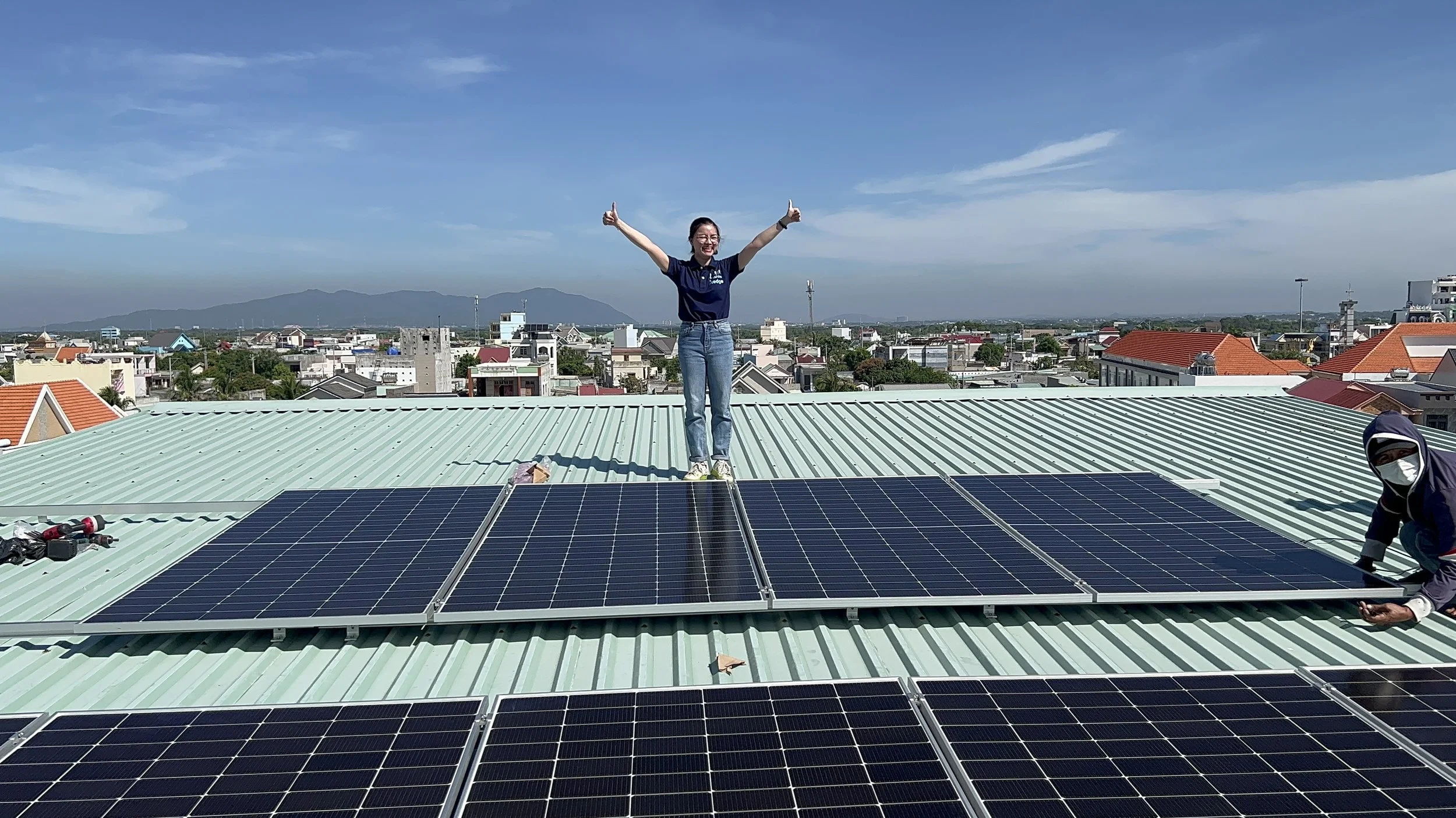Thi An Solar On Roof.JPG