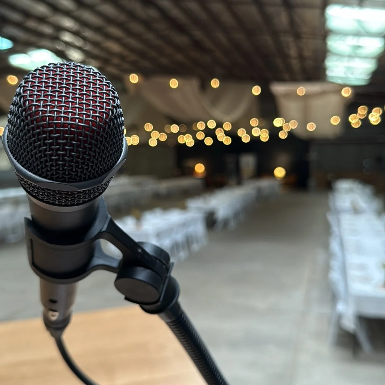 Last week Horsham Music provided sound, lighting and DJ at the illustrious @weddingsat_maydalereserve for a 150 km feast conference. We had a great time in this beautiful venue, thanks for having us! 
Special things to DJ @mattdegruchy_vision for hel
