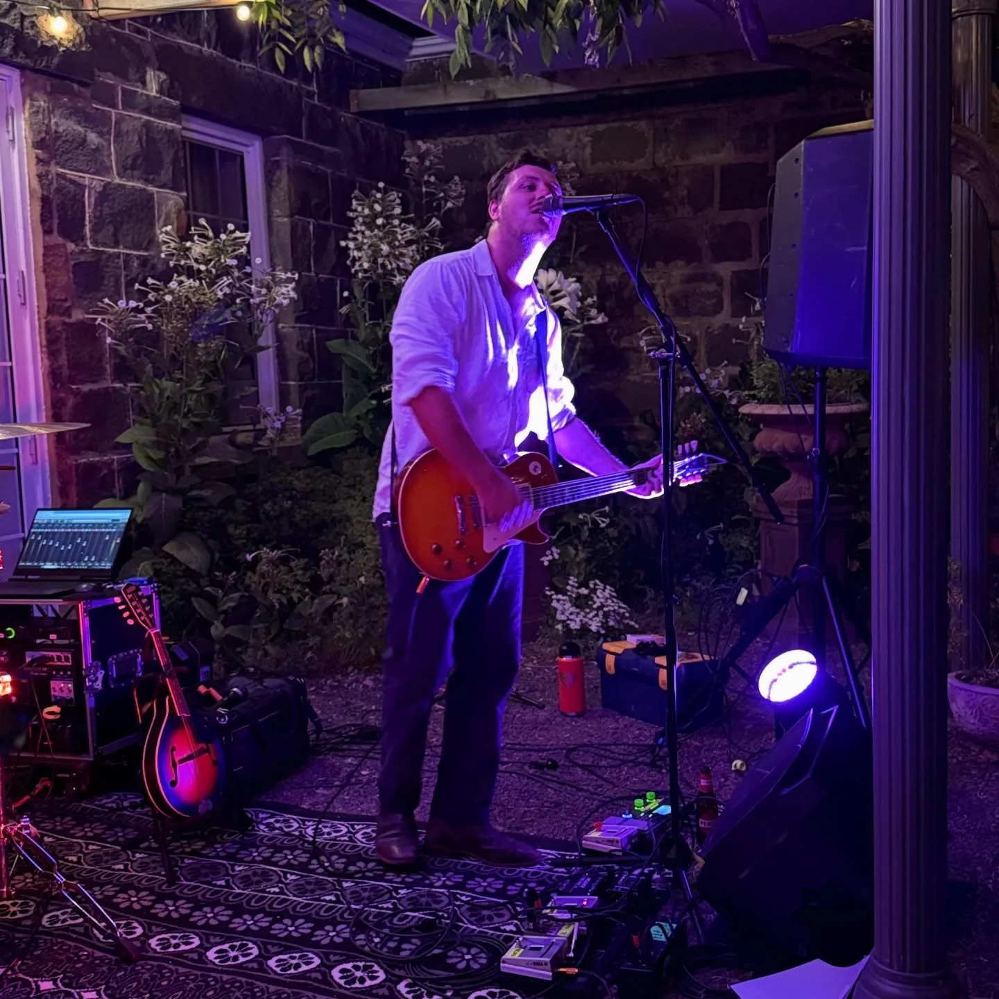 We were lucky enough to play an incredible wedding last week in Dunkeld 💍 💫
A beautiful couple, amazing food, and an unforgettable garden venue. Thanks for having us be part of such a special night!
