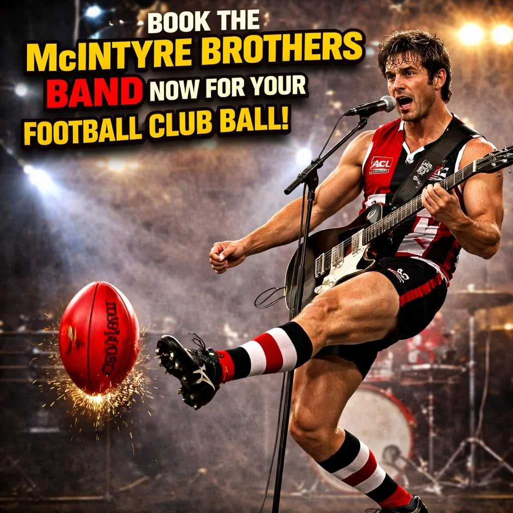 🚨 BOOK NOW TO AVOID DISAPPOINTMENT 🚨 

It is indeed that time of year! We&rsquo;ve already taken a bunch of bookings for football and netball club balls and events and we can&rsquo;t wait to rock for them!

Would you like us to come and make your c