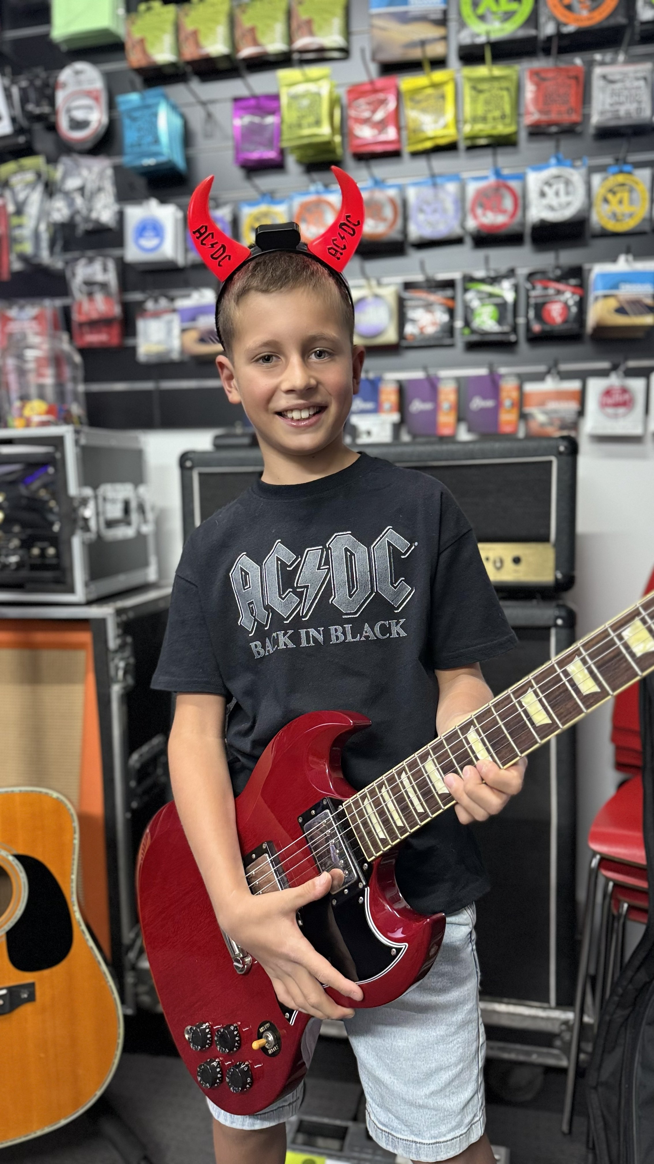 Music Lessons are available at Horsham Music