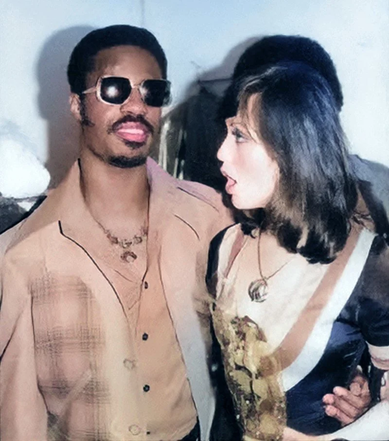 Stevie Wonder & Bonnie Bowden, Legendary Troubador, West Hollywood, CA