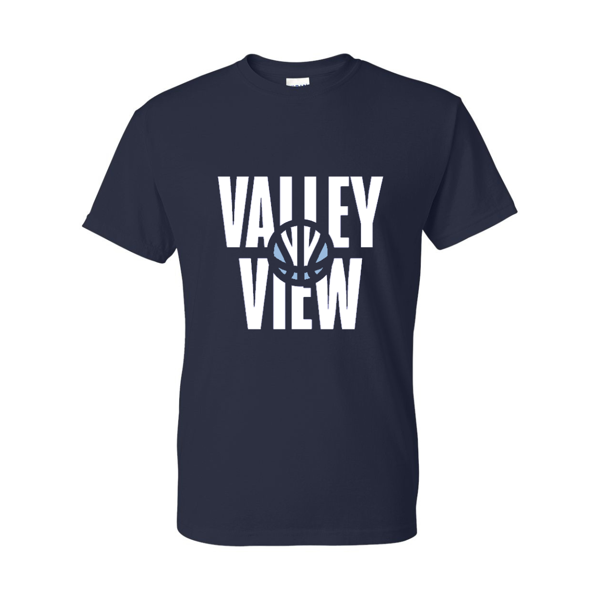 Basketball tshirt 1 - Navy.png
