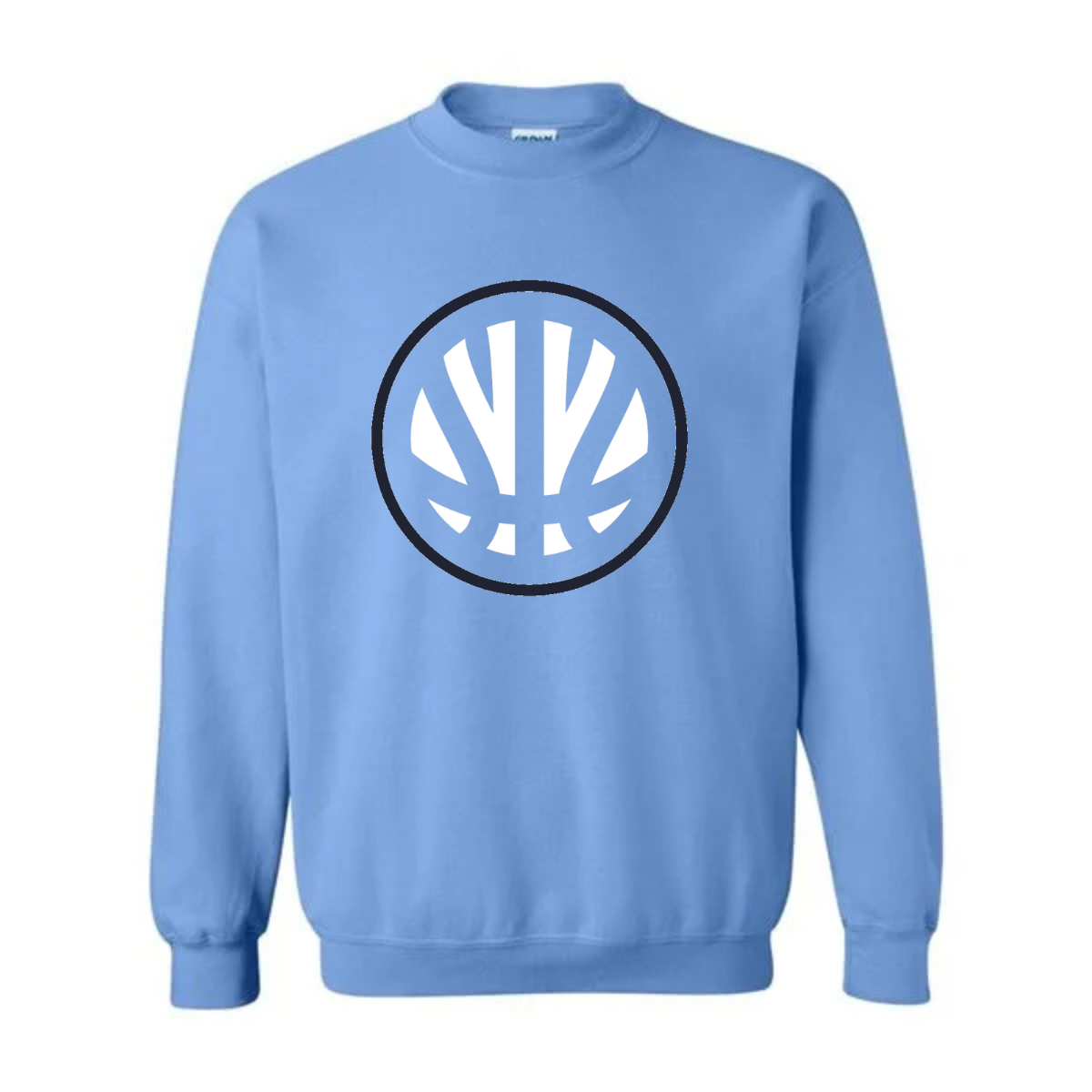Valley View Basketball Crewsneck 2 - Carolina Blue.png