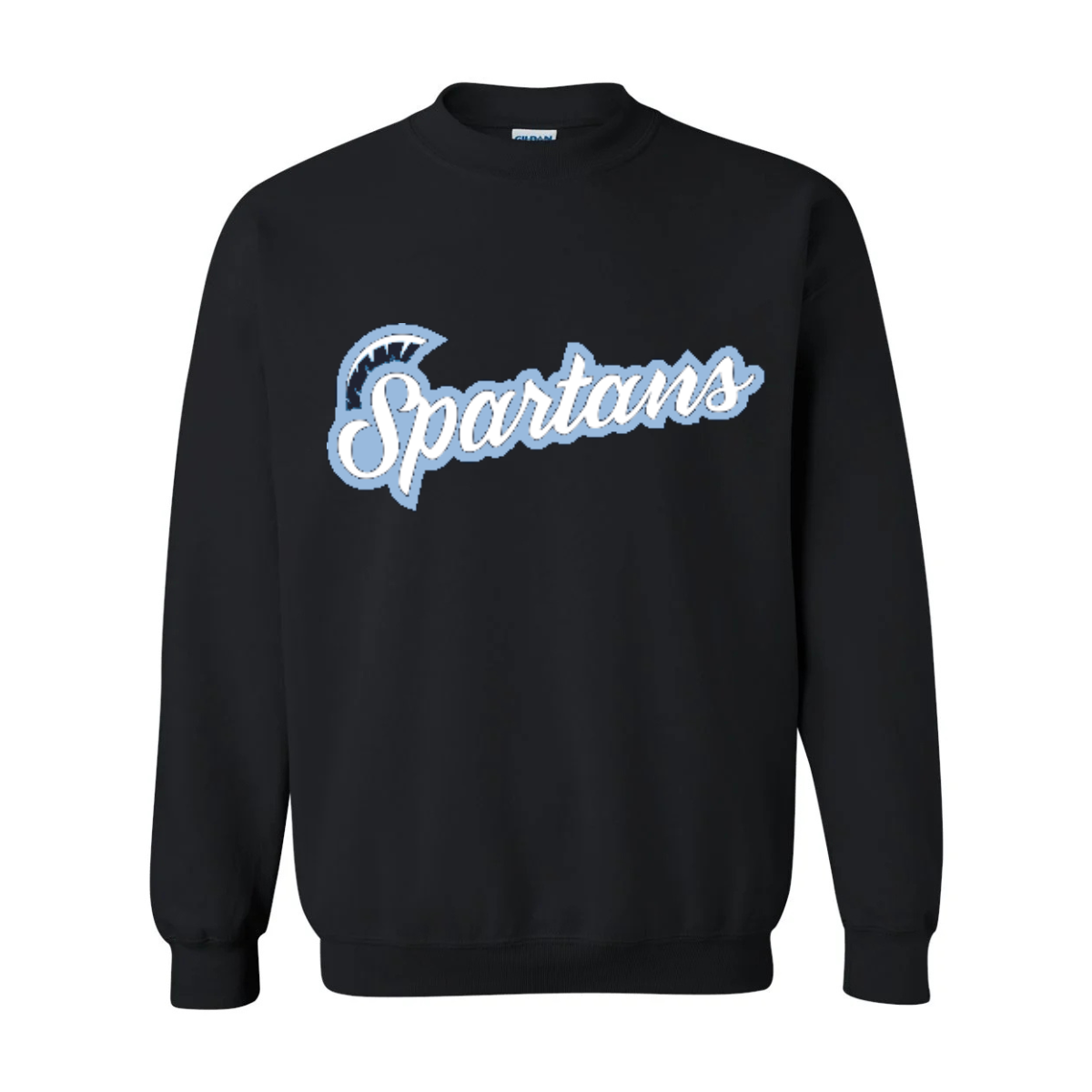 Spartans Crew Neck 1 - Black.png