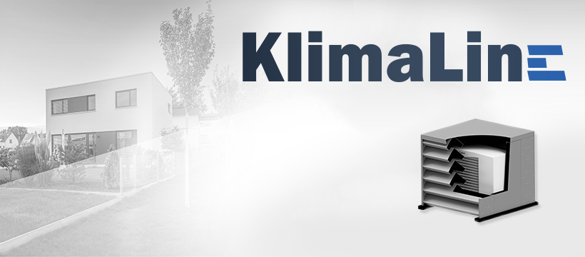'KlimaLine' Logo met Banner