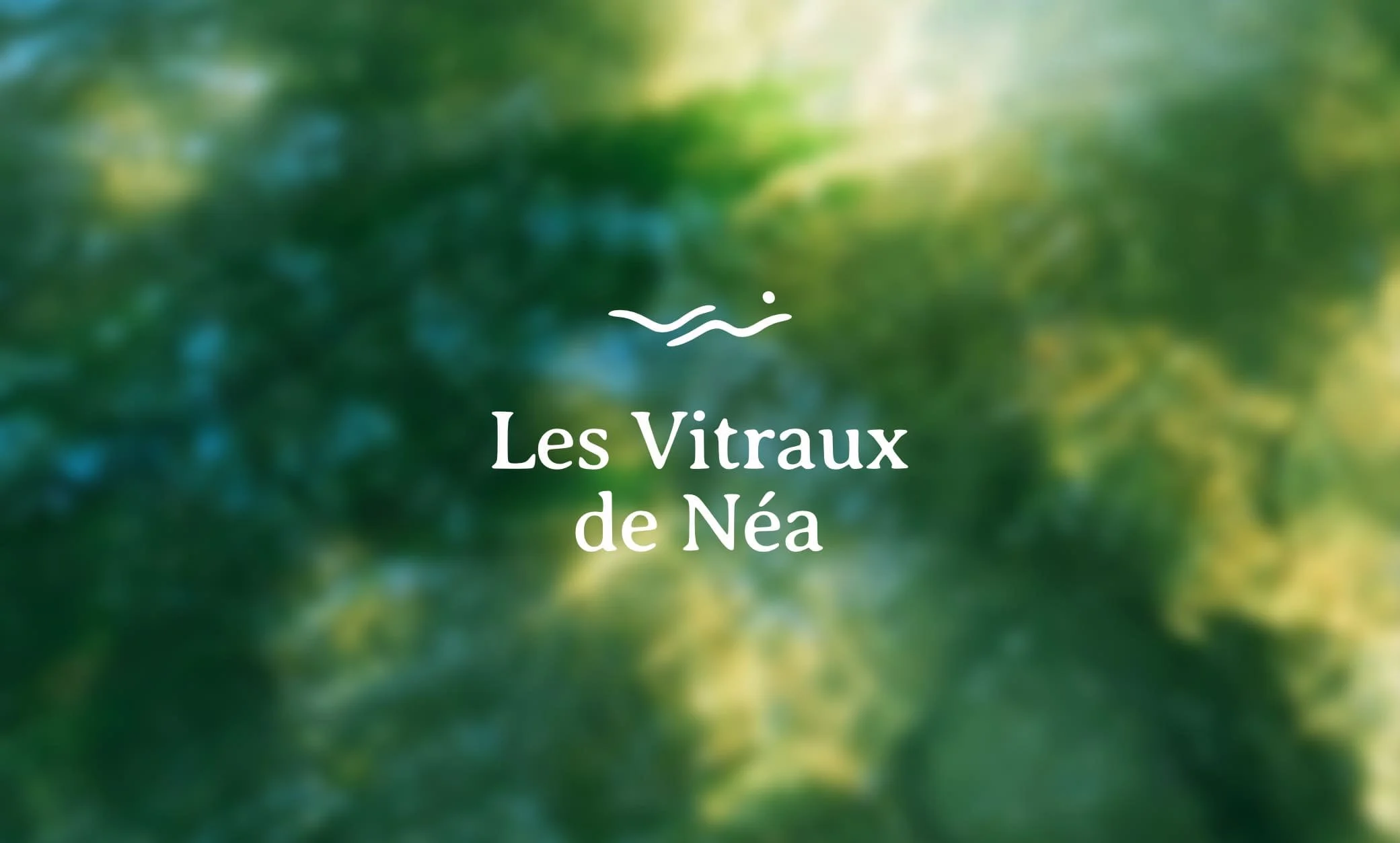 Les Vitraux de Néa, création de son logo