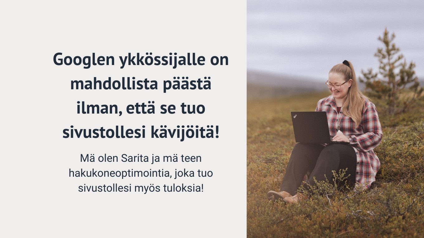 Kotisivut yritykselle - pyydä tarjous