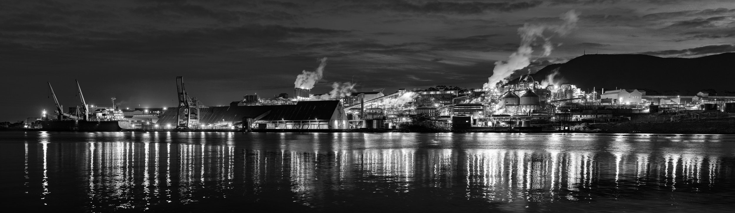 Tasmanian Zinc Works Night Panorama.jpg