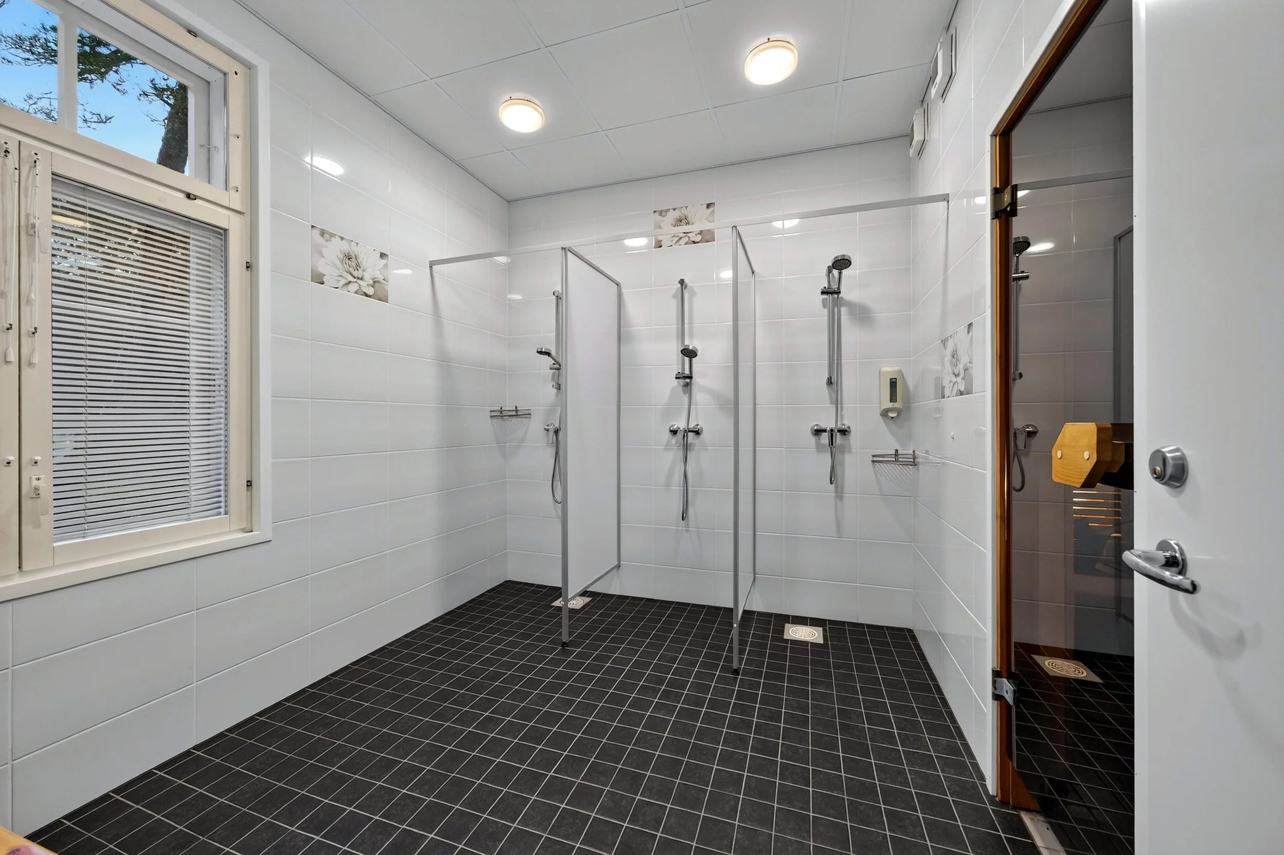Duširuum saunas