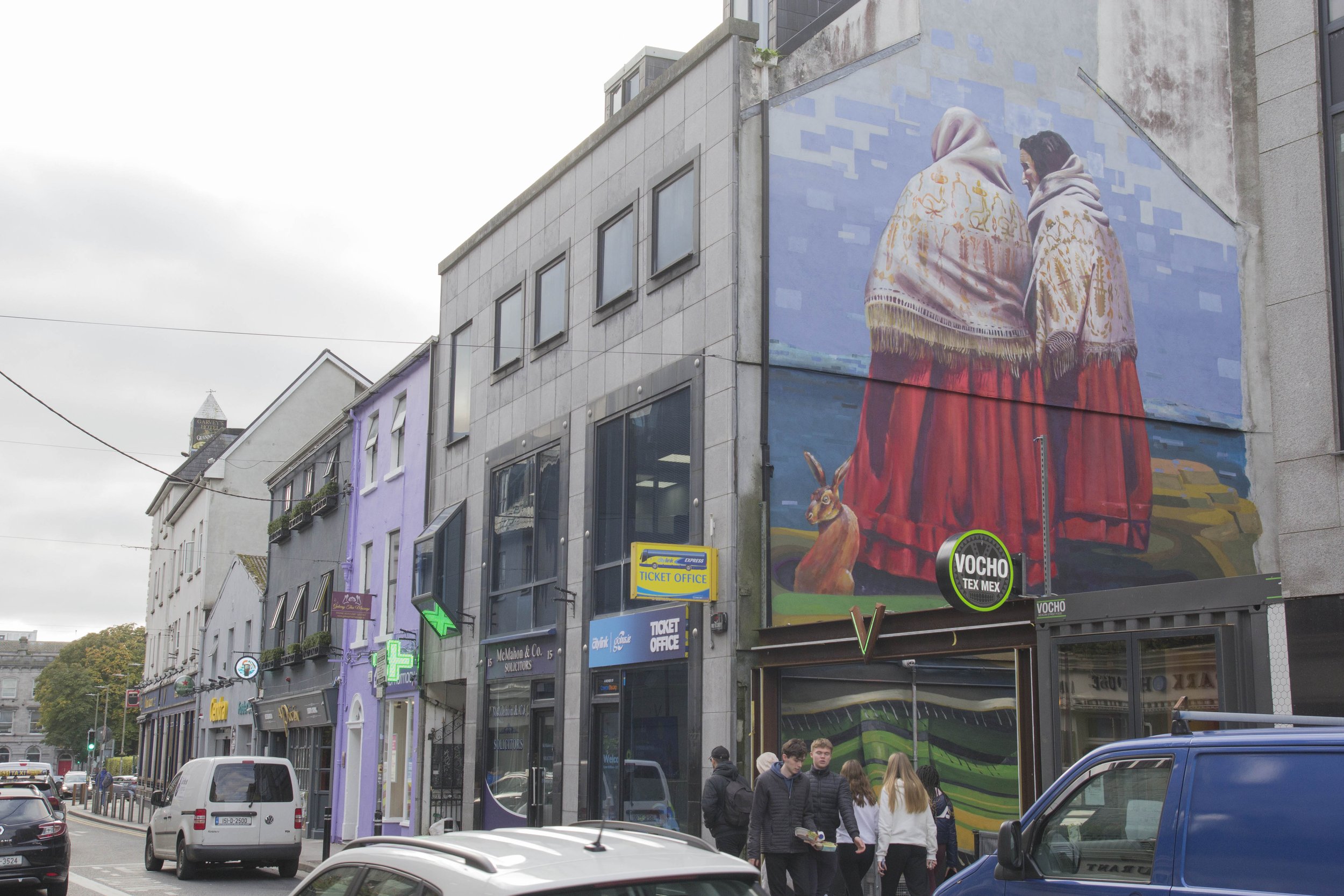 The Claddagh People | Galway | Large Mural