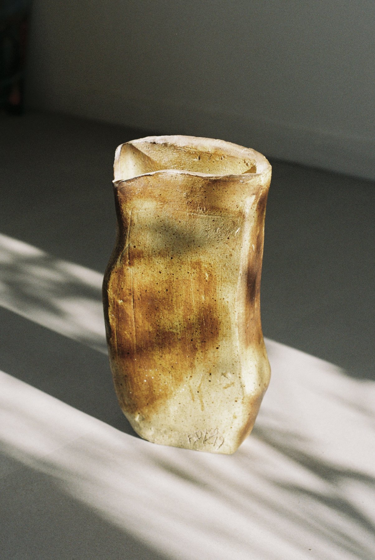 Everest stoneware vase