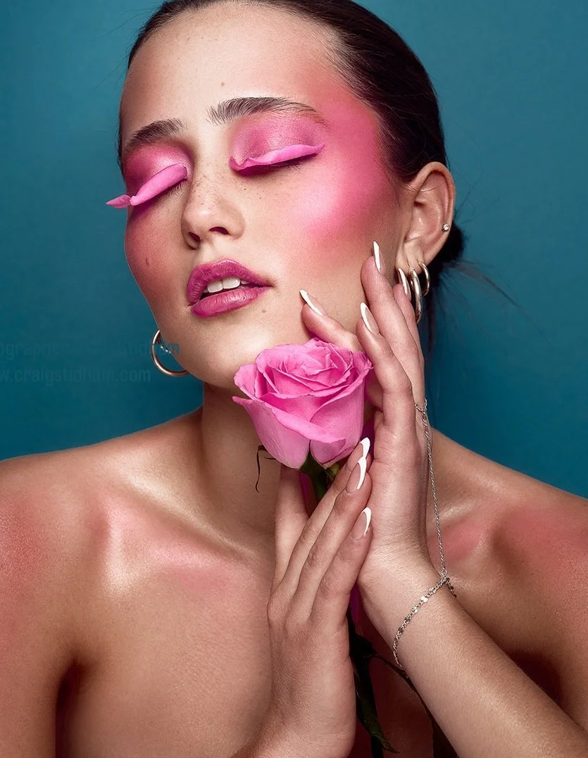 Blush in Bloom 🌸 &mdash; A new editorial coming soon.

Art director and Makeup Artist 
@_madison_layah_makeup 
Model: @aivakerr
@amarillomodels Agency 
Photographer: @craigstidham 
PA: @joann4376 

Gear: 
Of course the best! @parabolixlight 45
@fuji