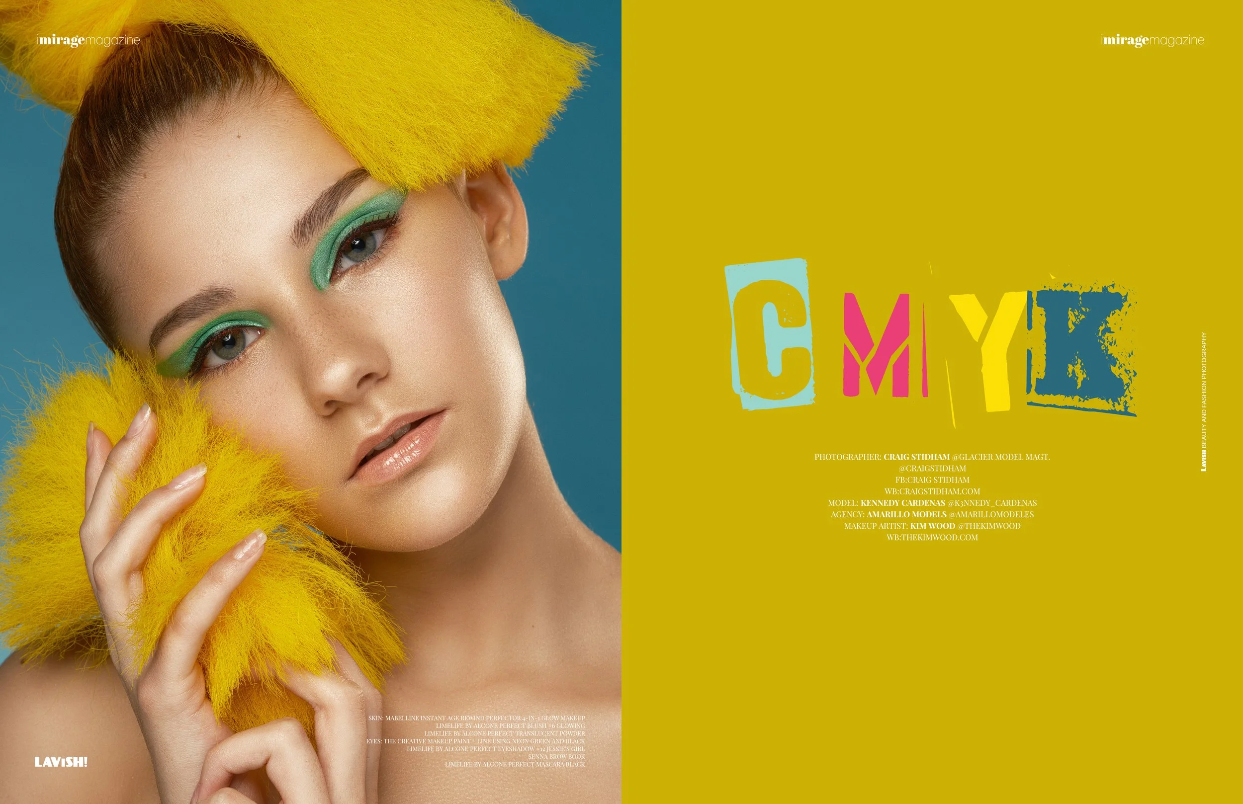 Amarillo Models Agency Located in Amarillo, Texas • Amarillo, Lubbock and Dallas Texas. Craig Stidham, Photographer in studio for Mirage Fashion Magazine. Editorial CYMK.  Amarillo Models is the place to model if you want to see yourself published in