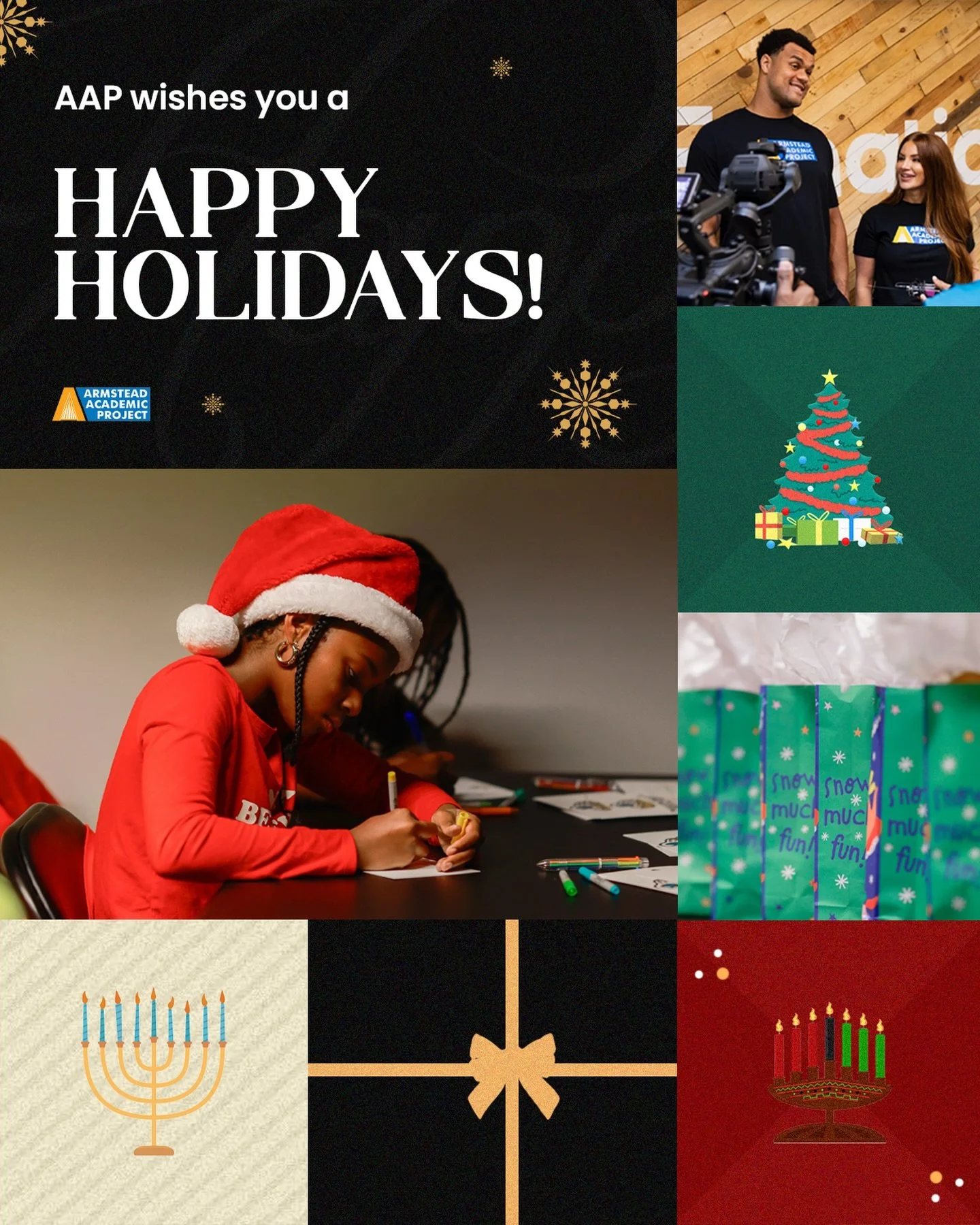 Sending love and holiday cheer to our AAP family 🎁