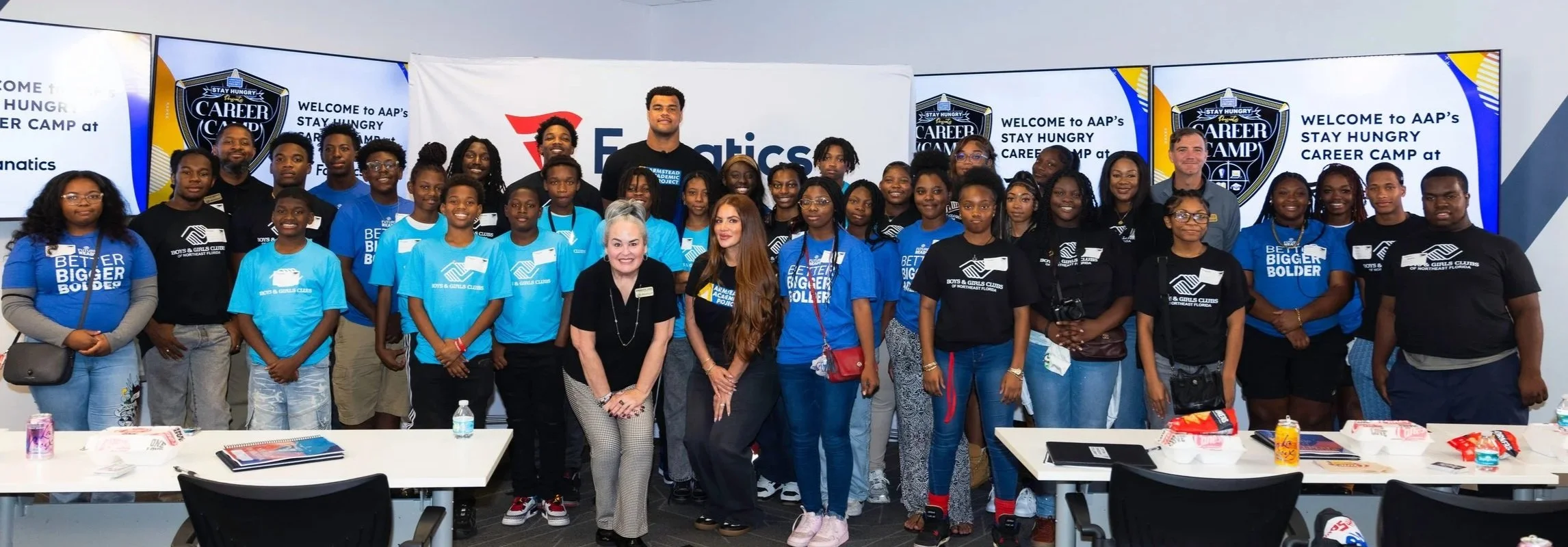 STAY HUNGRY Career Camp at Fanatics featuring Arik &amp; Mindy Armstead