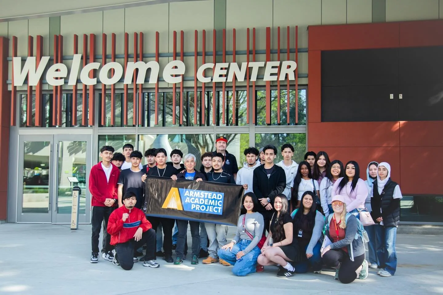 In partnership with @sacstate, AAP welcomed 90 students from @sanjuanunified high schools El Camino and Encina for a campus tour experience.

Students explored Sac State, learned about college pathways, and connected with mentors who are helping guid
