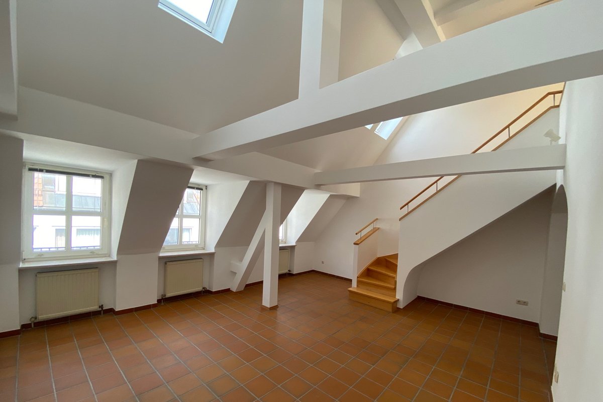 Galeriewohnung im Glockenbach – vermietet