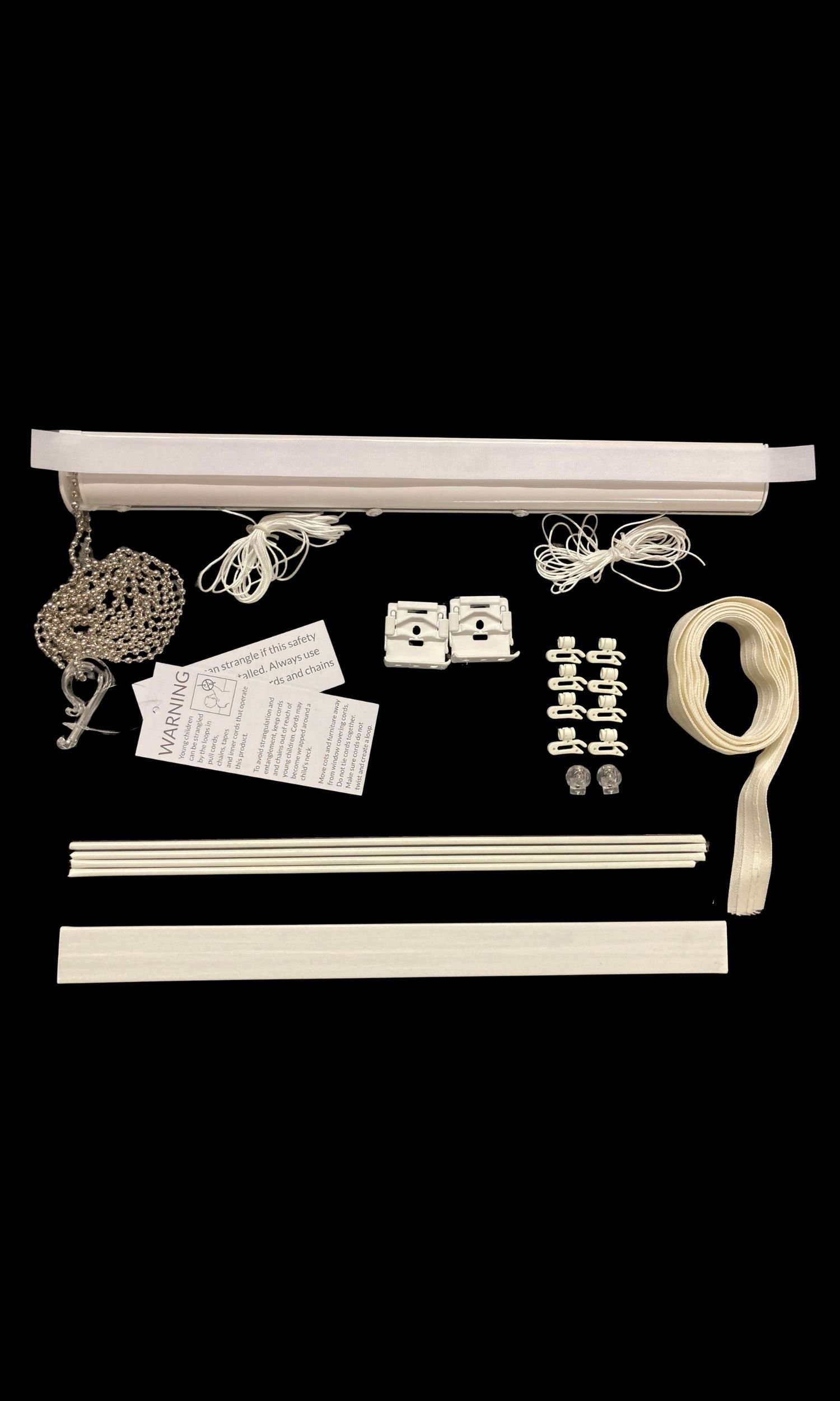 Complete Roman Blind Kit 40cm - 90cm width