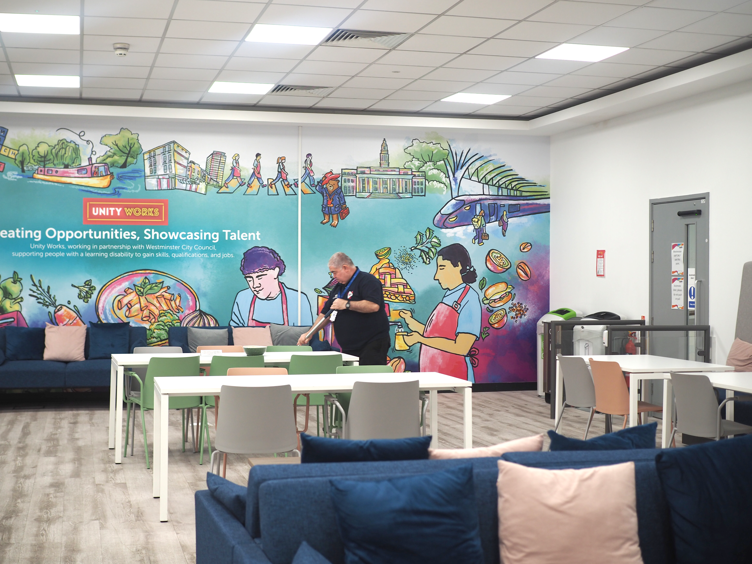 Lisson Grove Canteen Mural