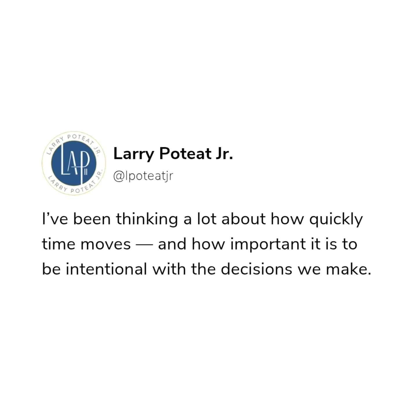 As we move into&nbsp;2026, I&rsquo;ve been thinking a lot about how quickly time moves &mdash; and how important it is to be&nbsp;intentional&nbsp;with the decisions we make.

Money, real estate, retirement, and legacy don&rsquo;t improve by accident