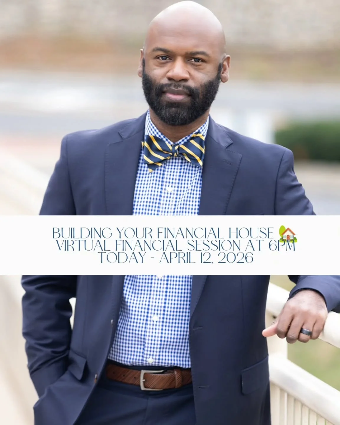 TODAY at 6PM EST &mdash; I'm hosting Building Your Financial House. FREE. Virtual. On Zoom.

If you own a home and you don't have a plan to PROTECT it, GROW from it, and RETIRE on it &mdash; this session was made for you.

Here's what we're covering 