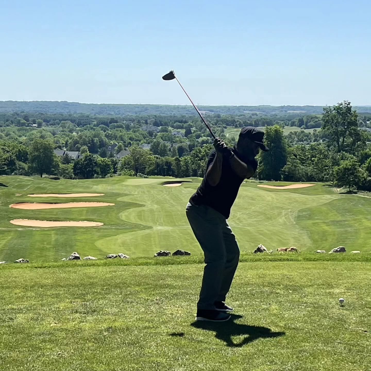 I chose to work from this office today ⛳️📞