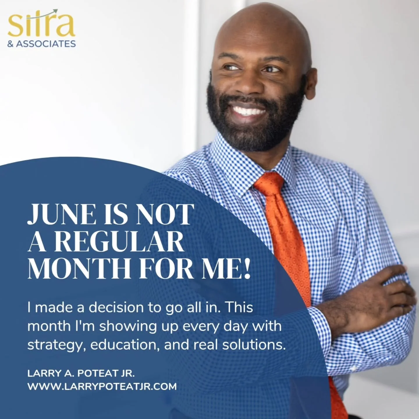 June is not a regular month for me.

I made a decision before God that this is the month I go all in on building the financial future He placed in my hands to steward.

I grew up in DC. Watched hardworking people &mdash; federal workers, professional