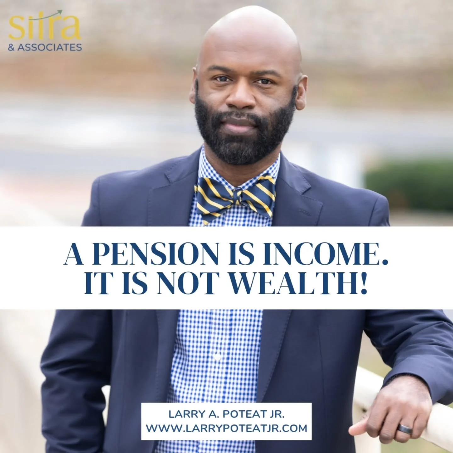 Most federal employees I talk to have the same blind spot.

They've done everything right &mdash; steady career, FERS pension, TSP contributions. Solid foundation.

But here's what nobody tells you:

A pension is income. It is not wealth.

When somet