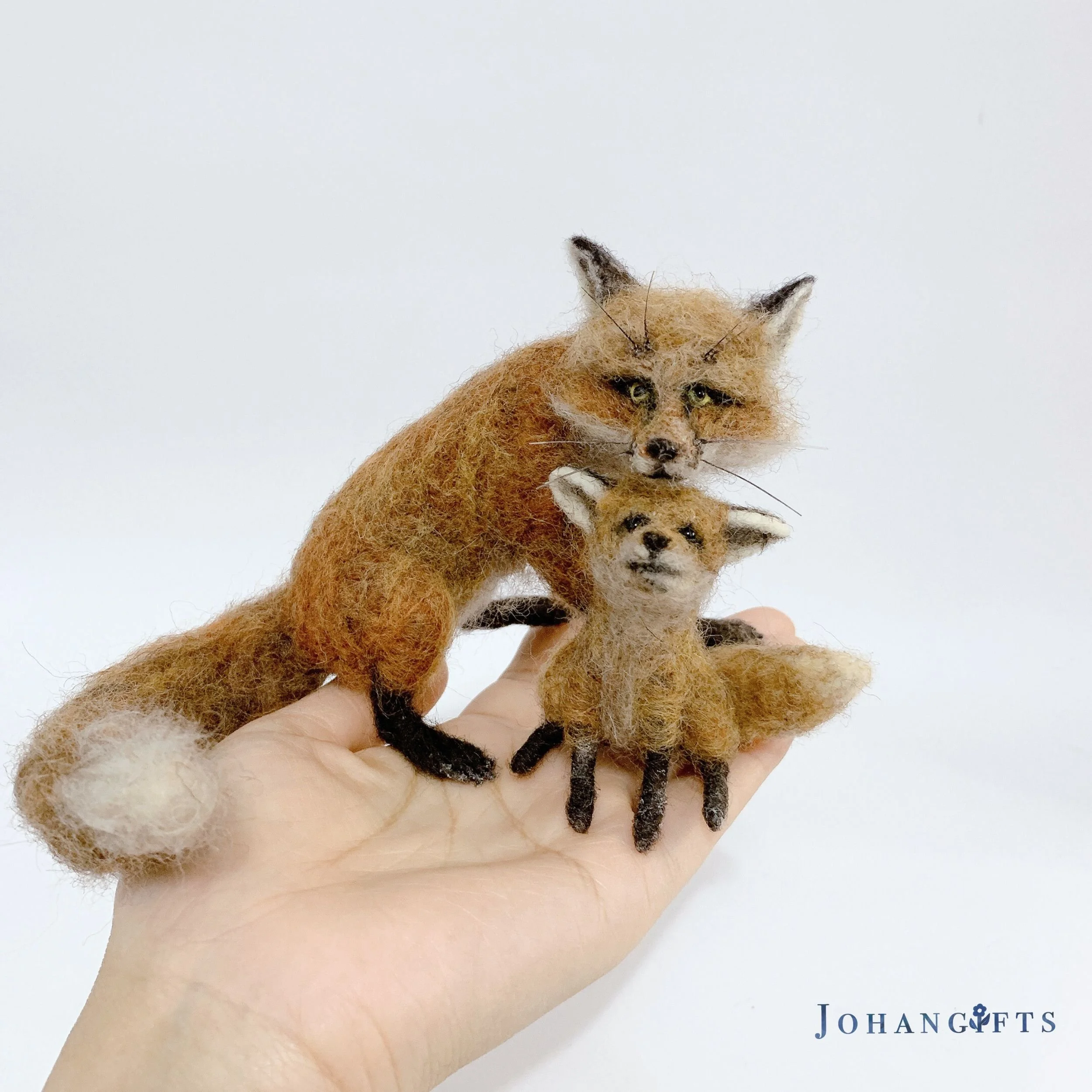 Red Fox & Cub | 2025 | Sold