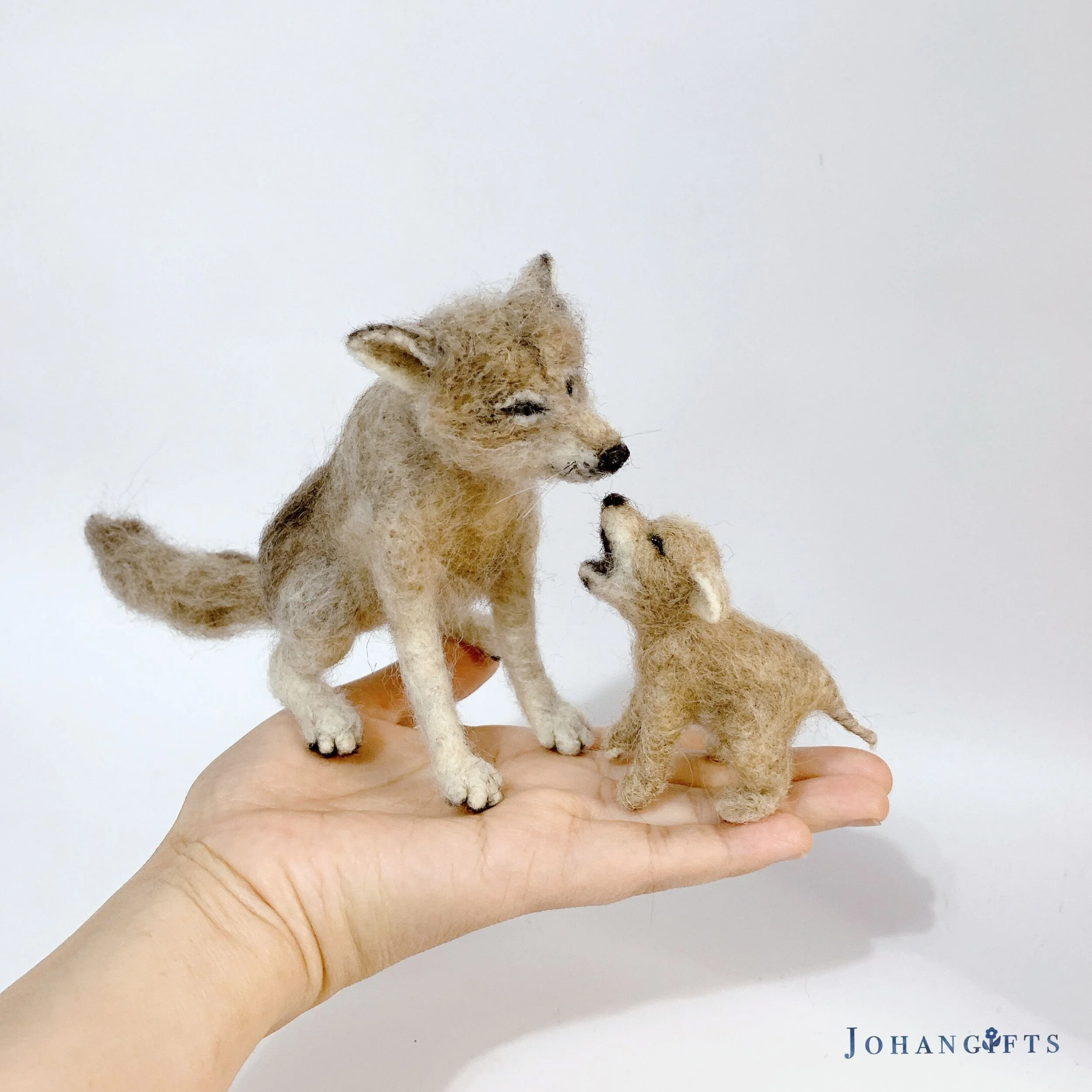 Timber Wolf & Cub | 2025 | Sold