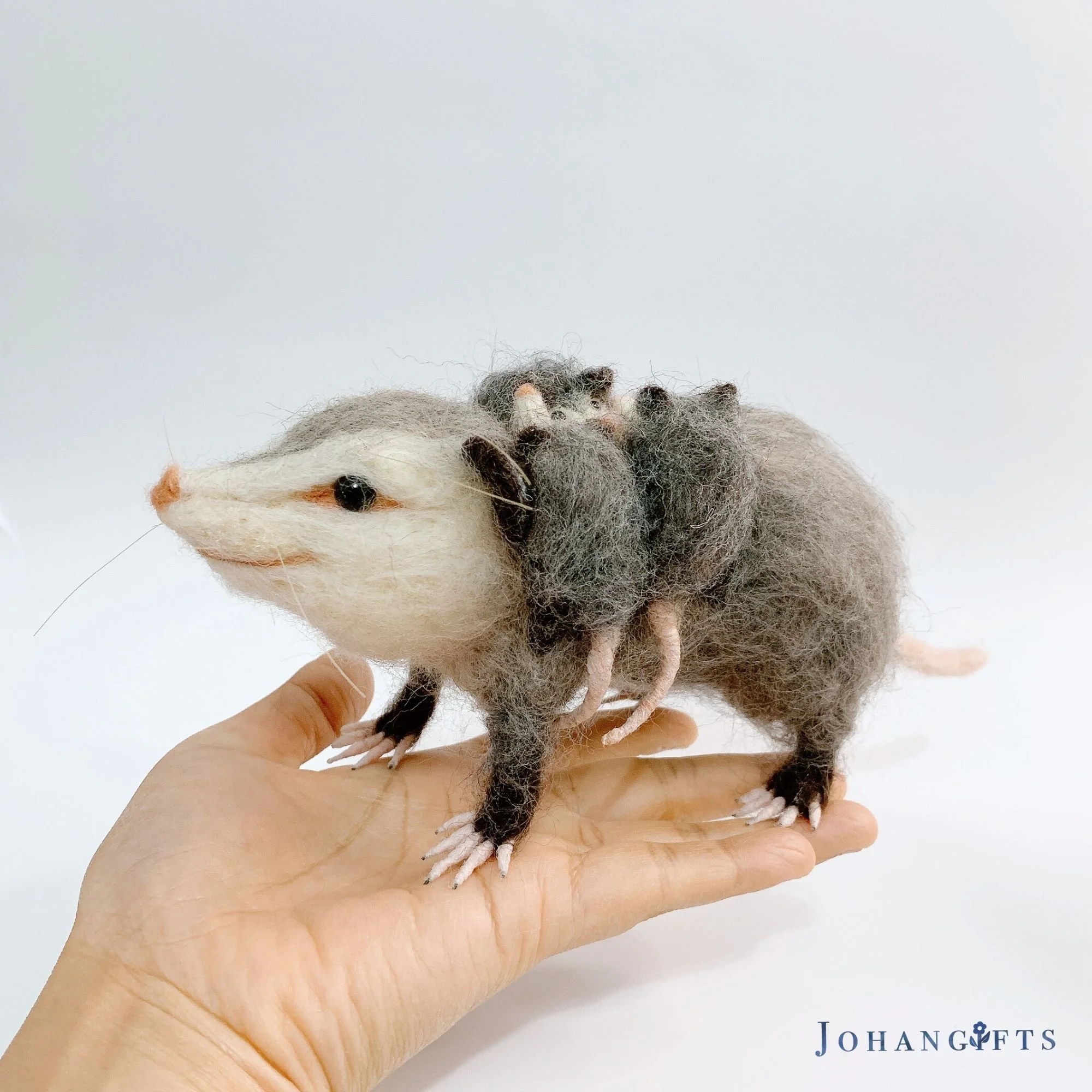 Opossum & babies | 2025 | Sold