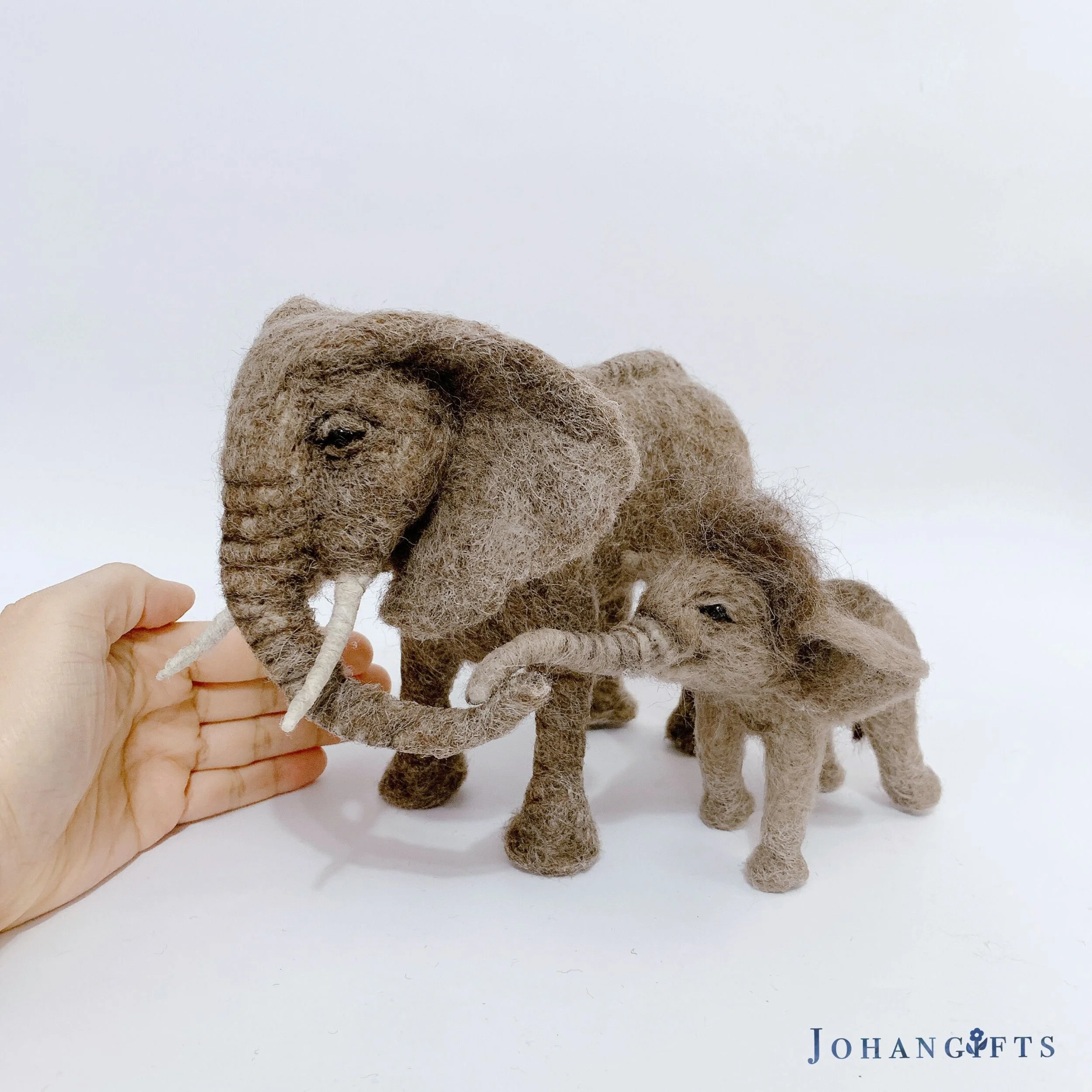 Elephant Mom & Baby | 2025 | Sold