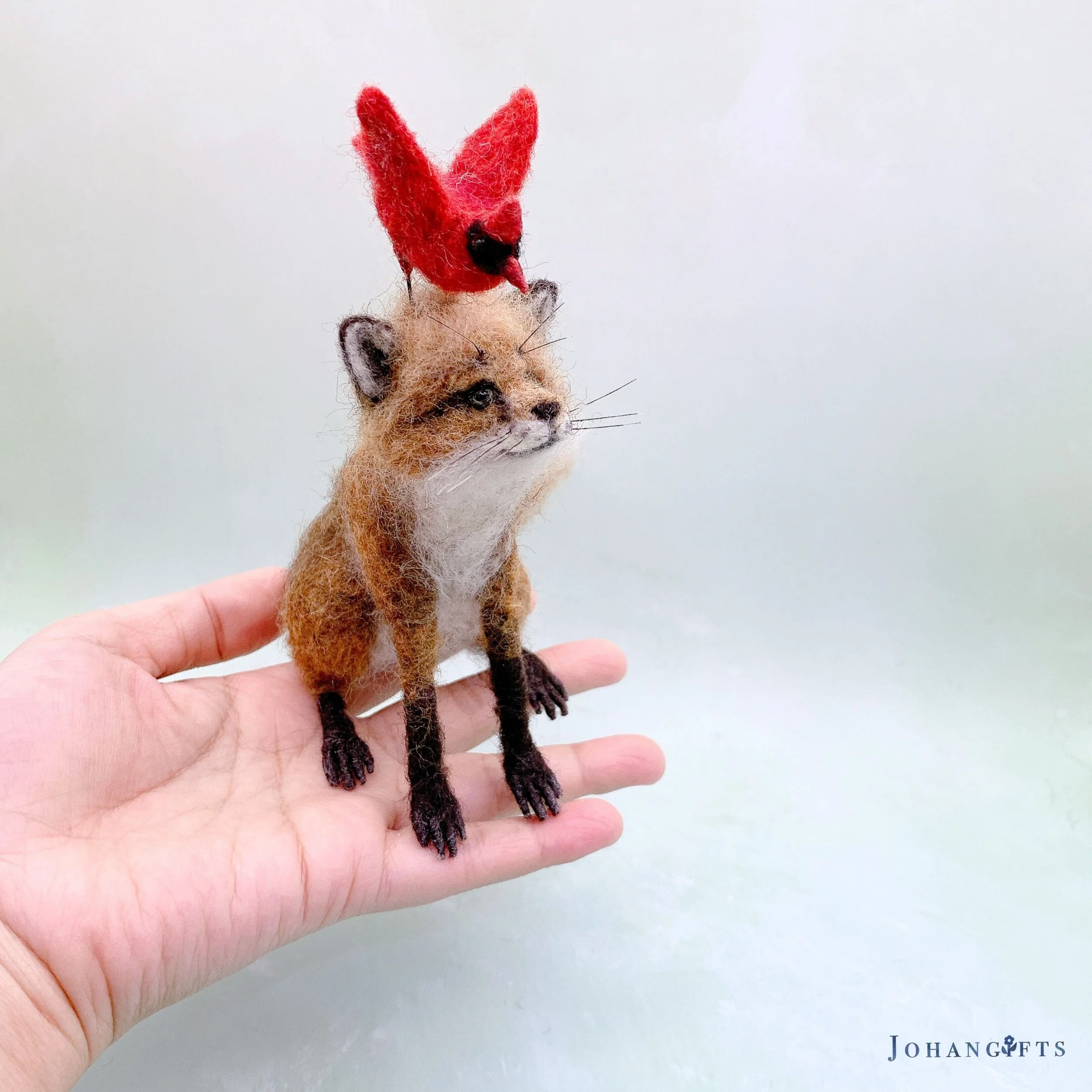 Red Fox & Cardinal | 2026 | Sold