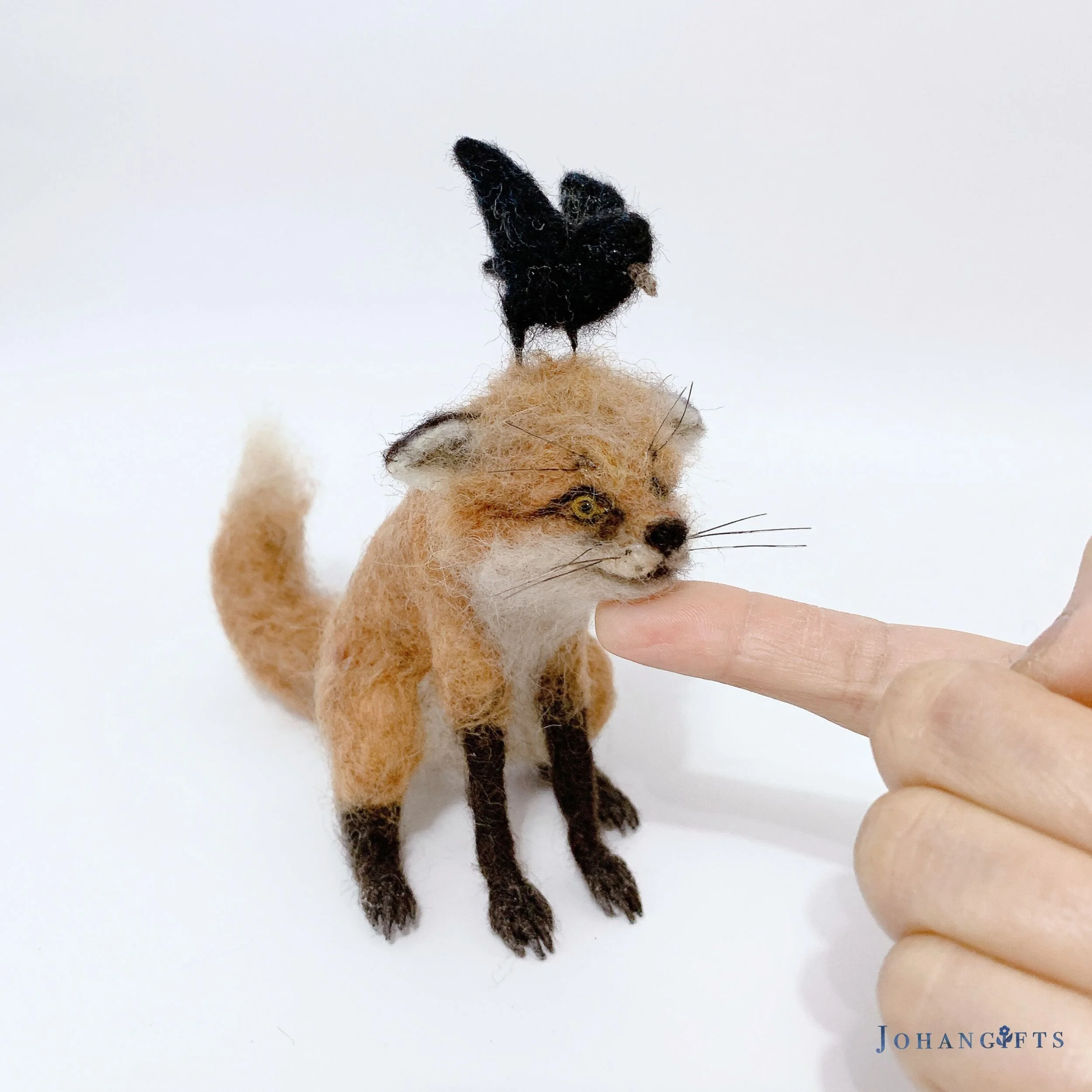 Red Fox & Crow | 2025 | Sold