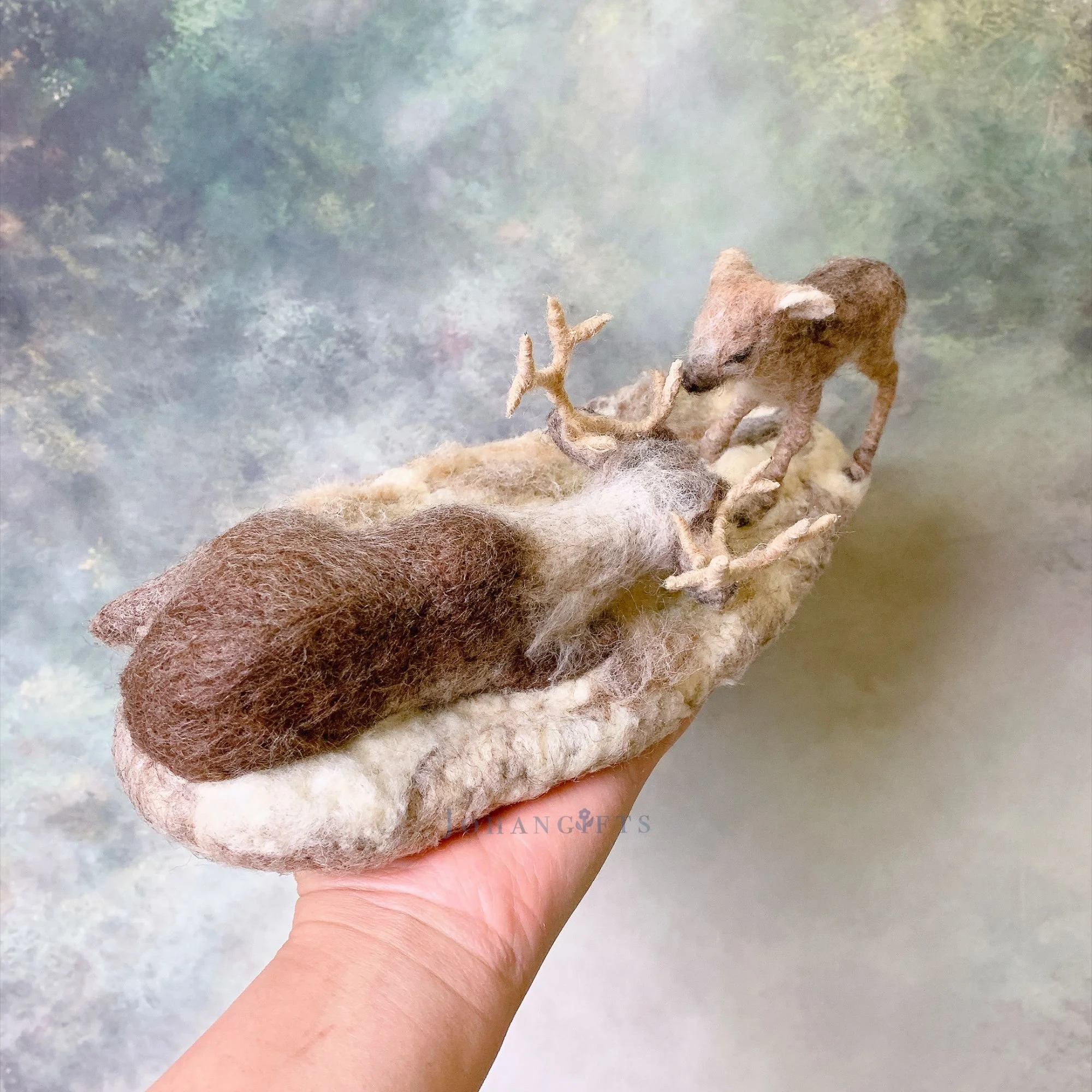 caribou-and-calf-realistic-wool-fiber-art.jpg