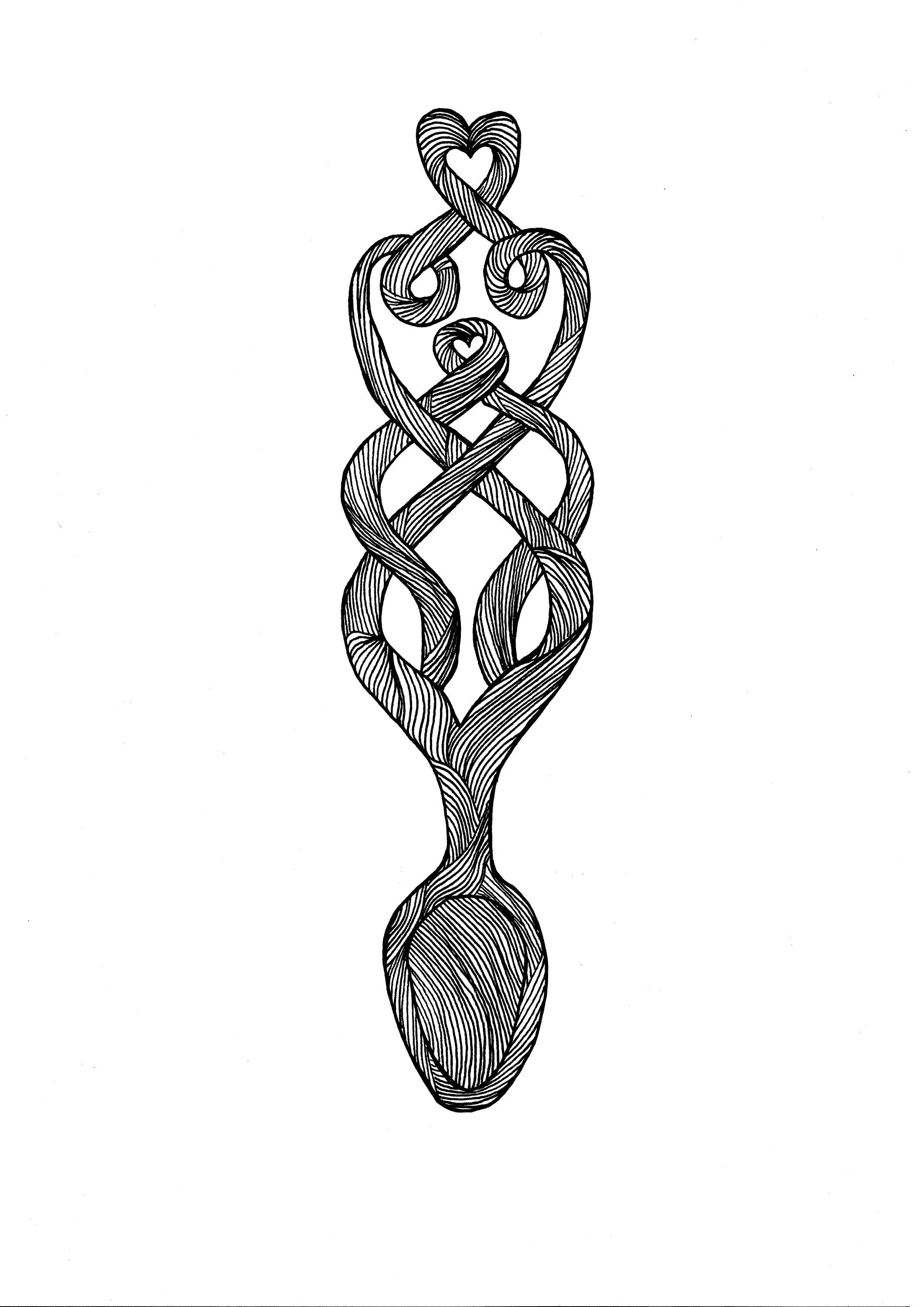 Welsh Lovespoon Digital Download