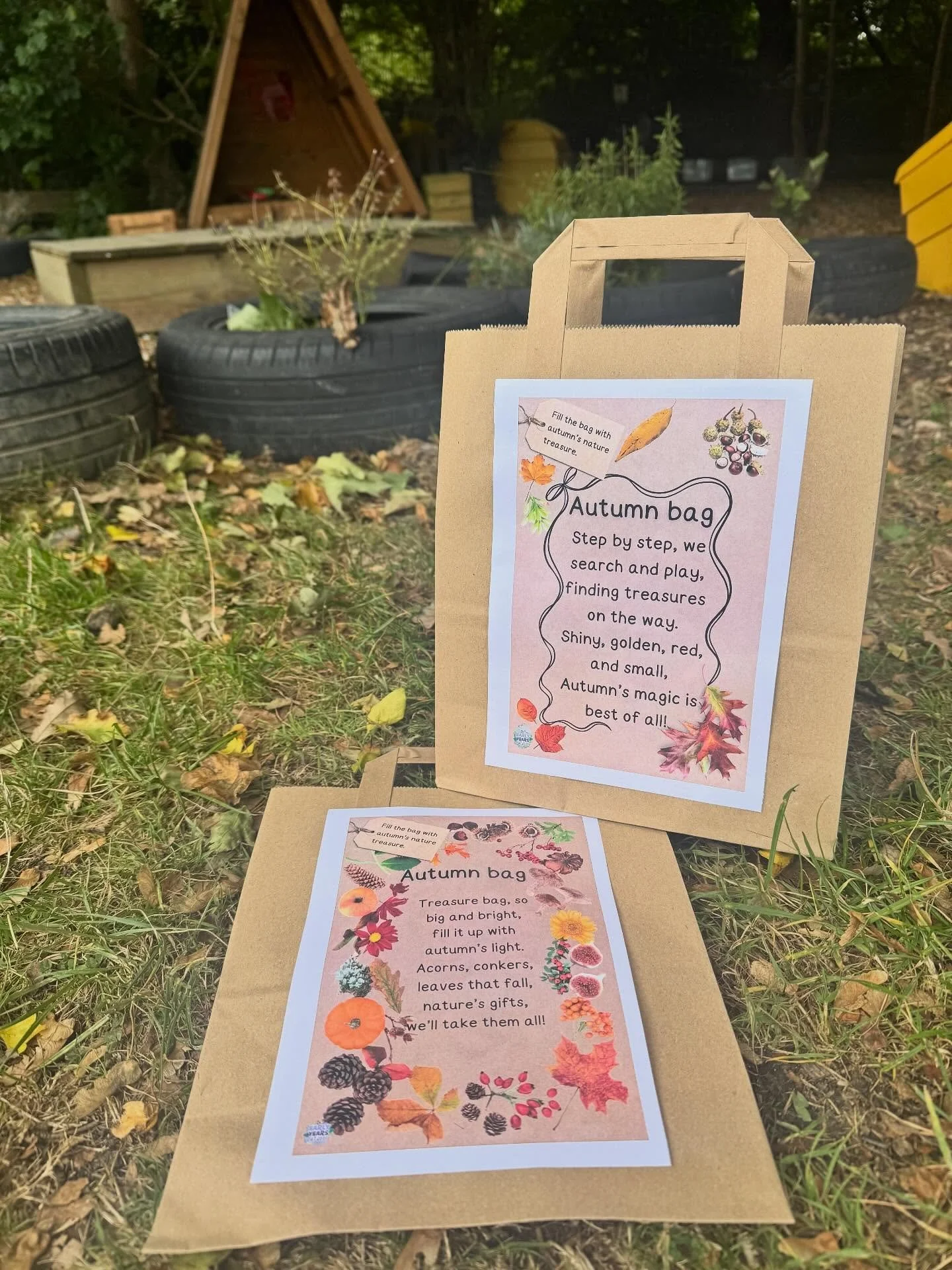 One of our favourite seasonal activities here at Playbox 🍂🍁
..
Giving children a bag to collect autumn treasures provides multiple benefits, including promoting a shared parent-child activity that strengthens family bonds.
..
Fostering an appreciat