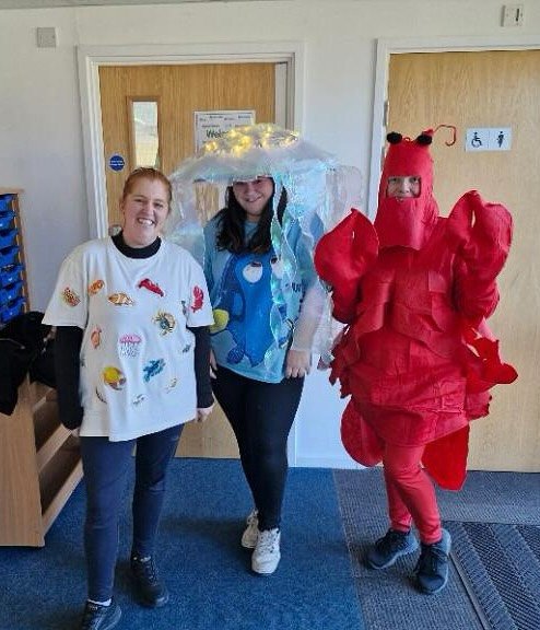 World Book Day 2025 📚
..
So much fun was had here at Playbox Nursery!
..
The children really enjoyed dressing up and seeing our lovely staff in their &lsquo;Under the sea&rsquo; theme dress up 🌊 
..
World book day encourages children to explore new
