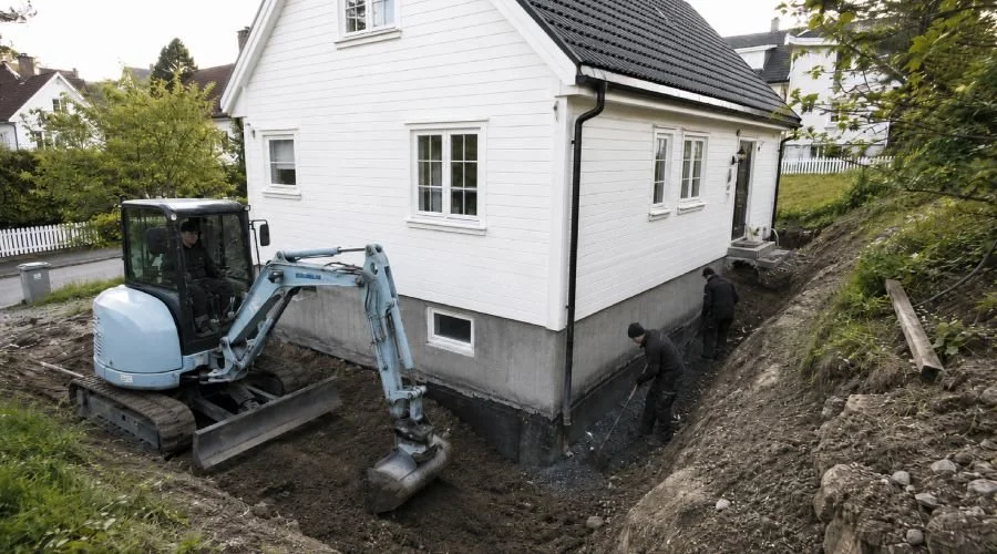 Trenger huset ditt ny drenering