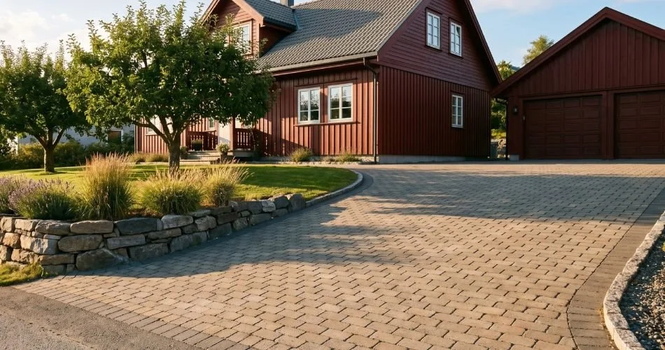 Hva med belegningsstein i oppkjørselen din?