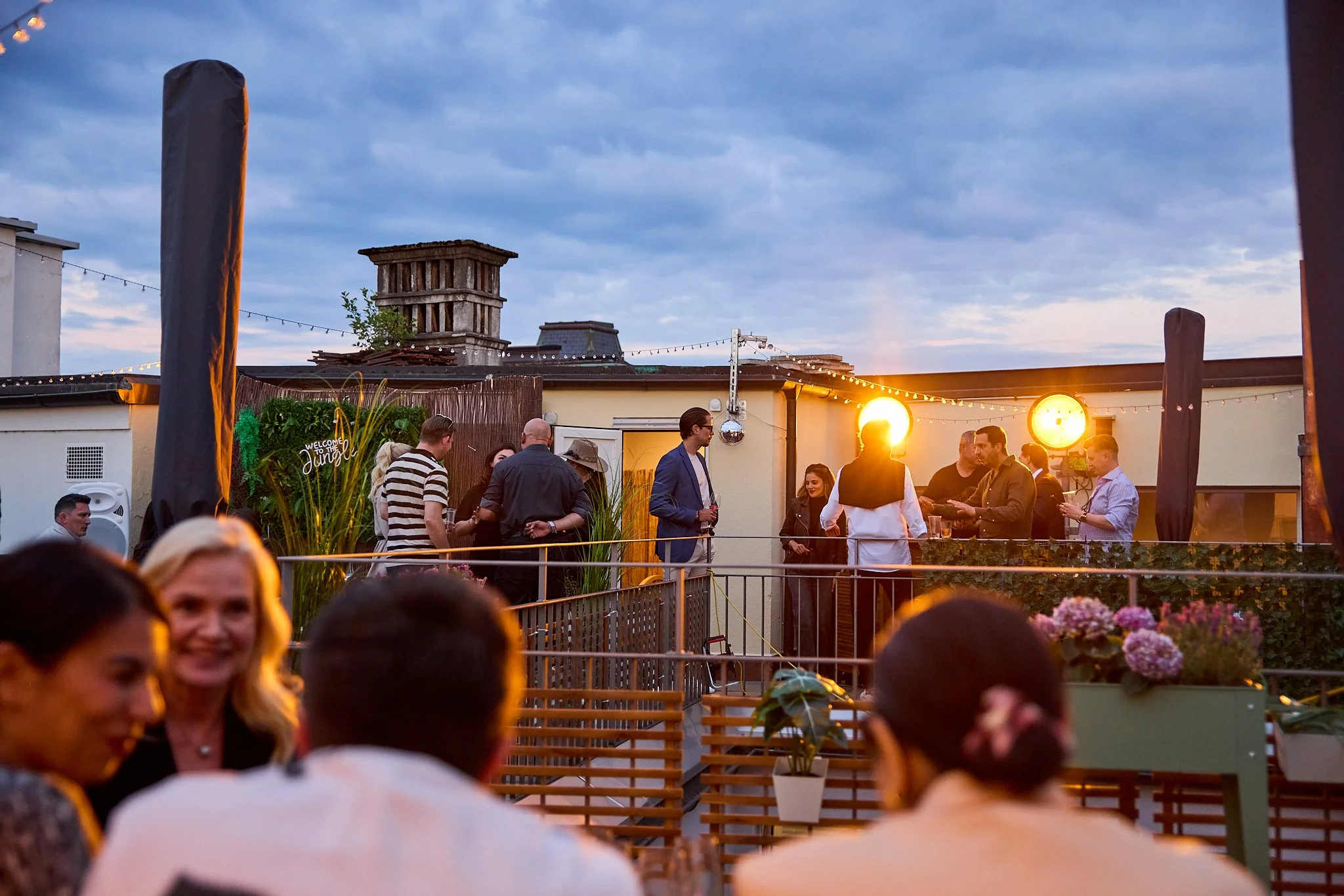 Rooftop Party Zürich Event Fotograf