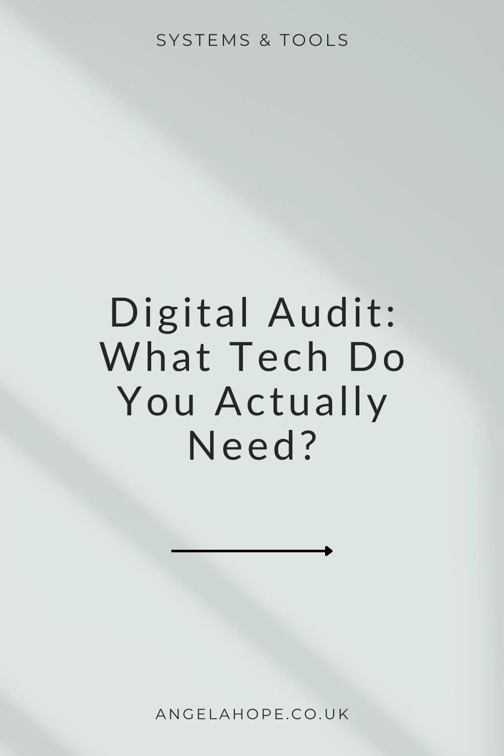 Digital Audit: What Tech Do You Actually Need?