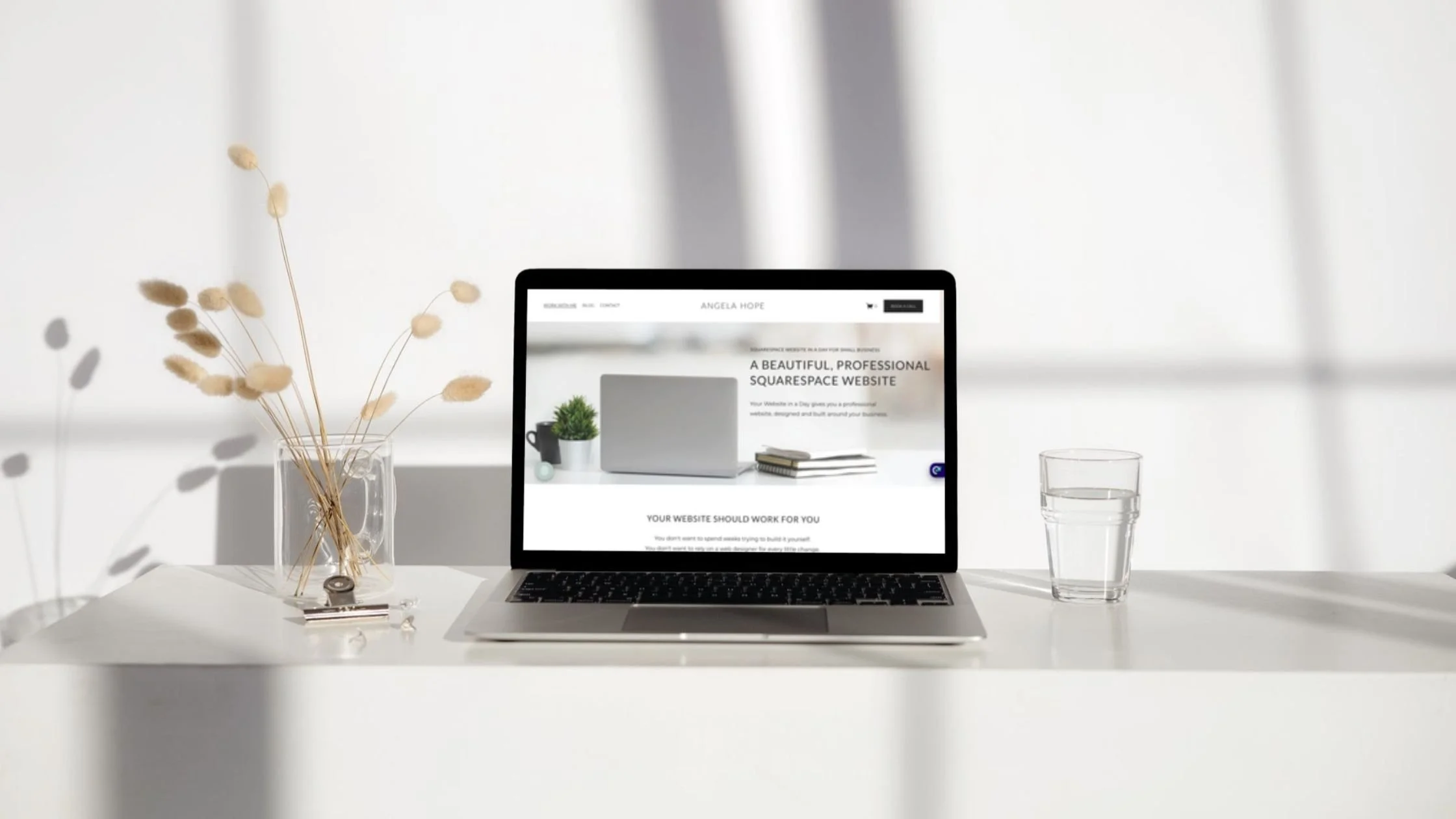 How does a Squarespace website in a day work
