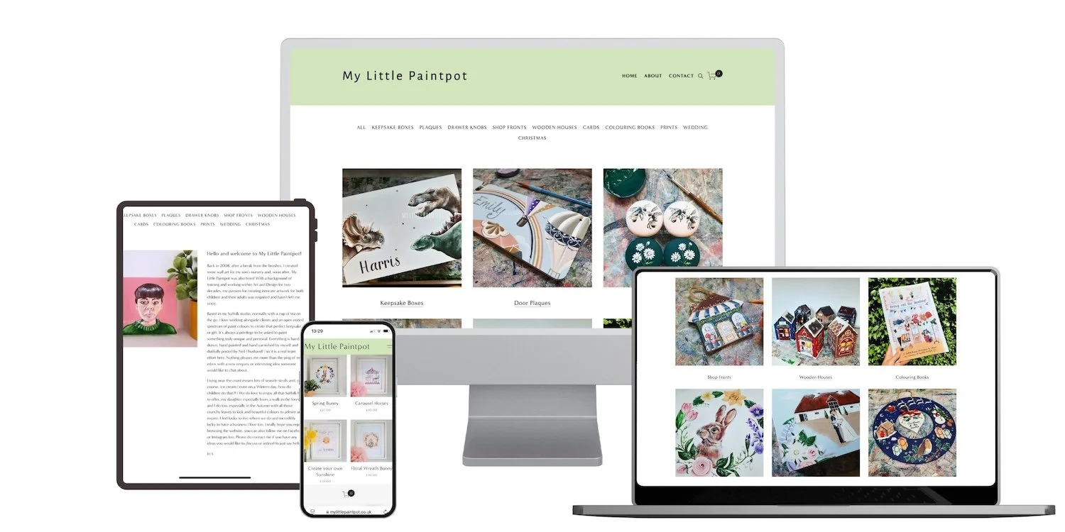 My Little Paintpot - Squarespace Website and Systems VIP Day
